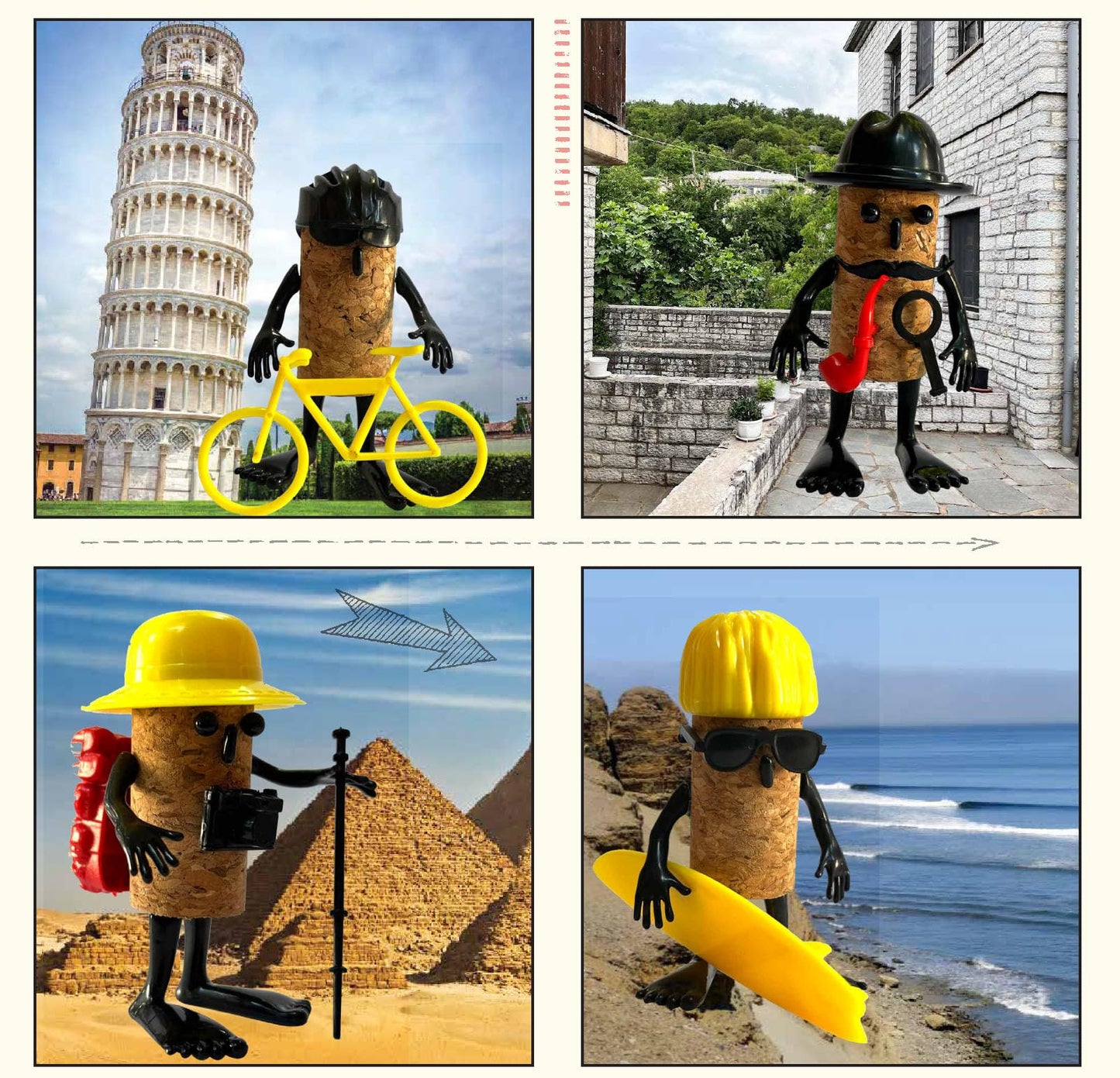 Meet the Corkish & Co.'s Advent Calendar! An amazing collection of 24 unique cork figurines. Open up the daily box to discover a new, adorable Corkish character. Age 13 and above. Gender neutral.