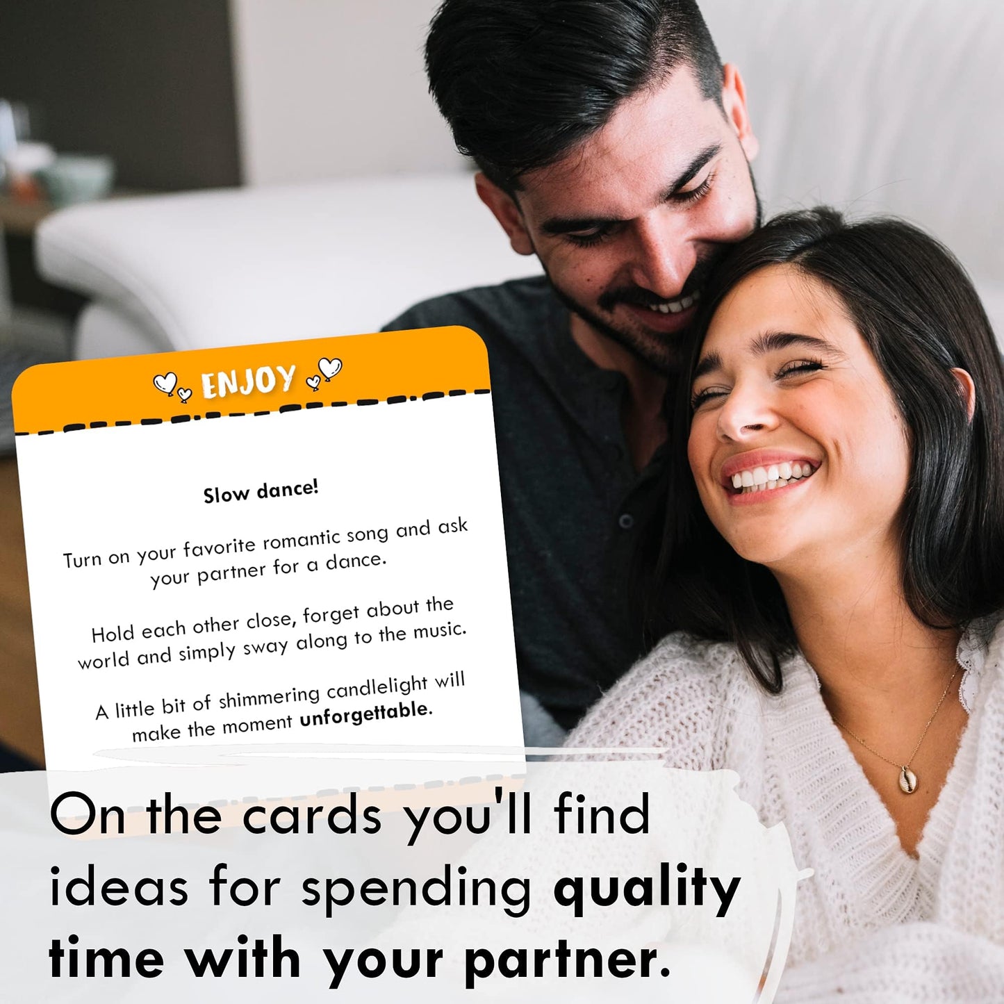 Weekly Date Night Ideas for Couples – Fun & Romantic Gift for Wedding Anniversaries, Valentine’s Day & More – for Husband, Wife, Brides & Bachelorettes – Includes 52 Unique Ideas + 52 Bonus Cards
