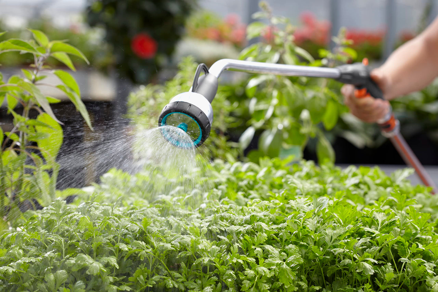Gardena 6336-FP Premium Frost Proof 3 Pattern Spray Wand, Suitable for Watering Larger Planted Areas or planters and Cleaning Remote or Hard-to-Reach Areas, Made in Germany