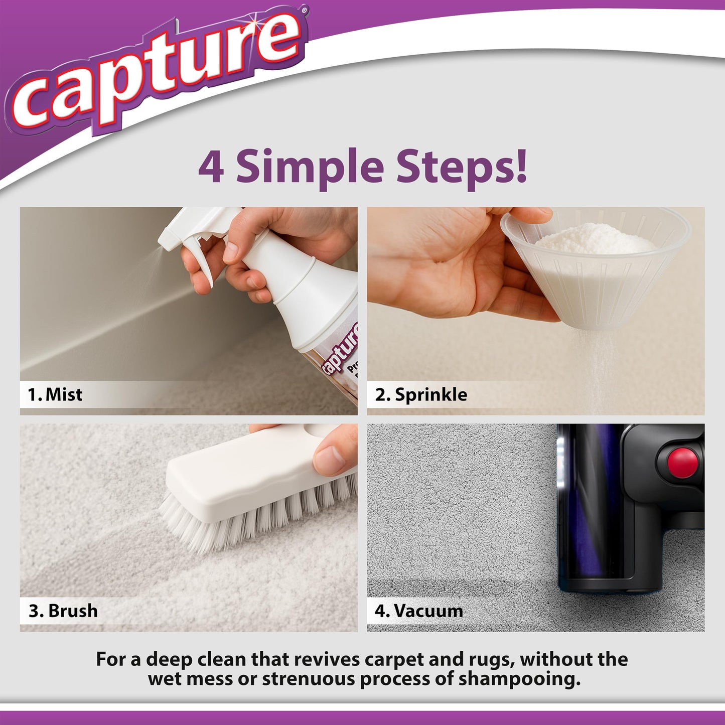 Capture Soil Release Premist Trigger Spray 24 Oz