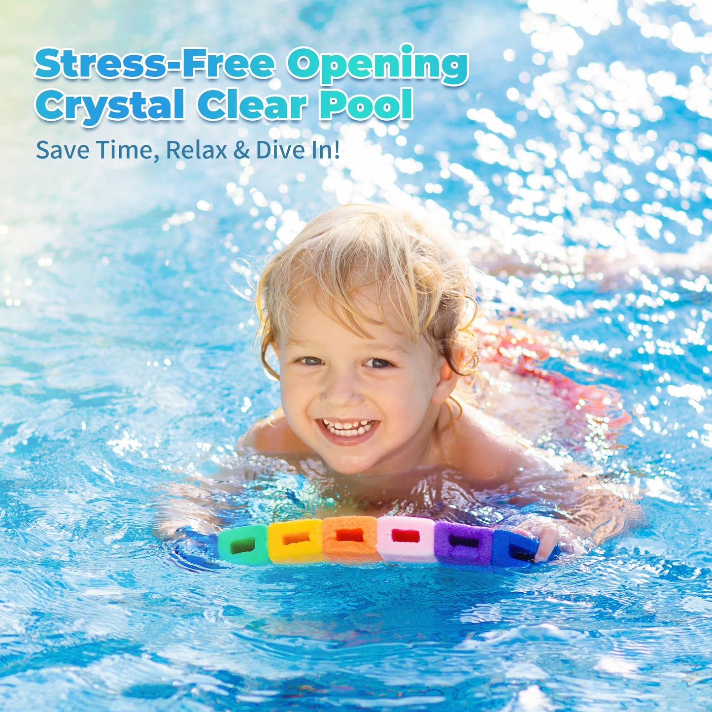 AquaJoyer Professional Pool Winter Closing Kit, Winterizing Kit, Close Your Above Ground or Inground Pool with Ease, Up to 30,000 Gallons