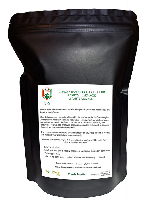 Atlantis 5-2 Humic Humate & Sea Kelp Combination, Soluble Concentrate, Canada, 454 g, 1 lb, Lawn and Plant superfood