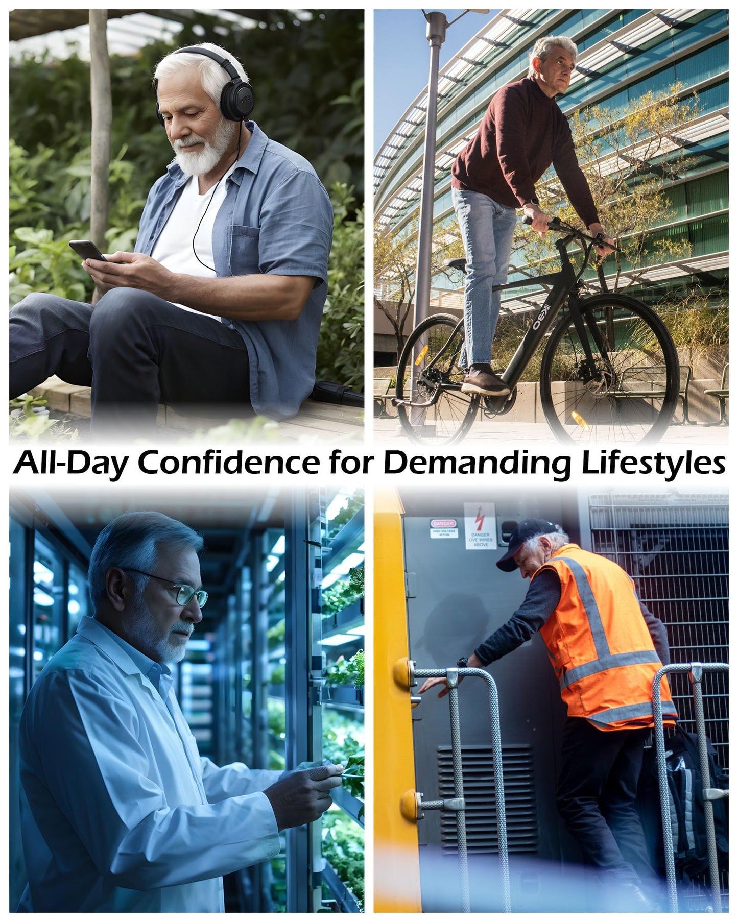 Battewa Incontinence Underwear for Men Boxer Briefs Washable Urinary Absorbent Leak Proof Underwear for Bladder leak 50ml (2X-Large,3Color,3 Pack)