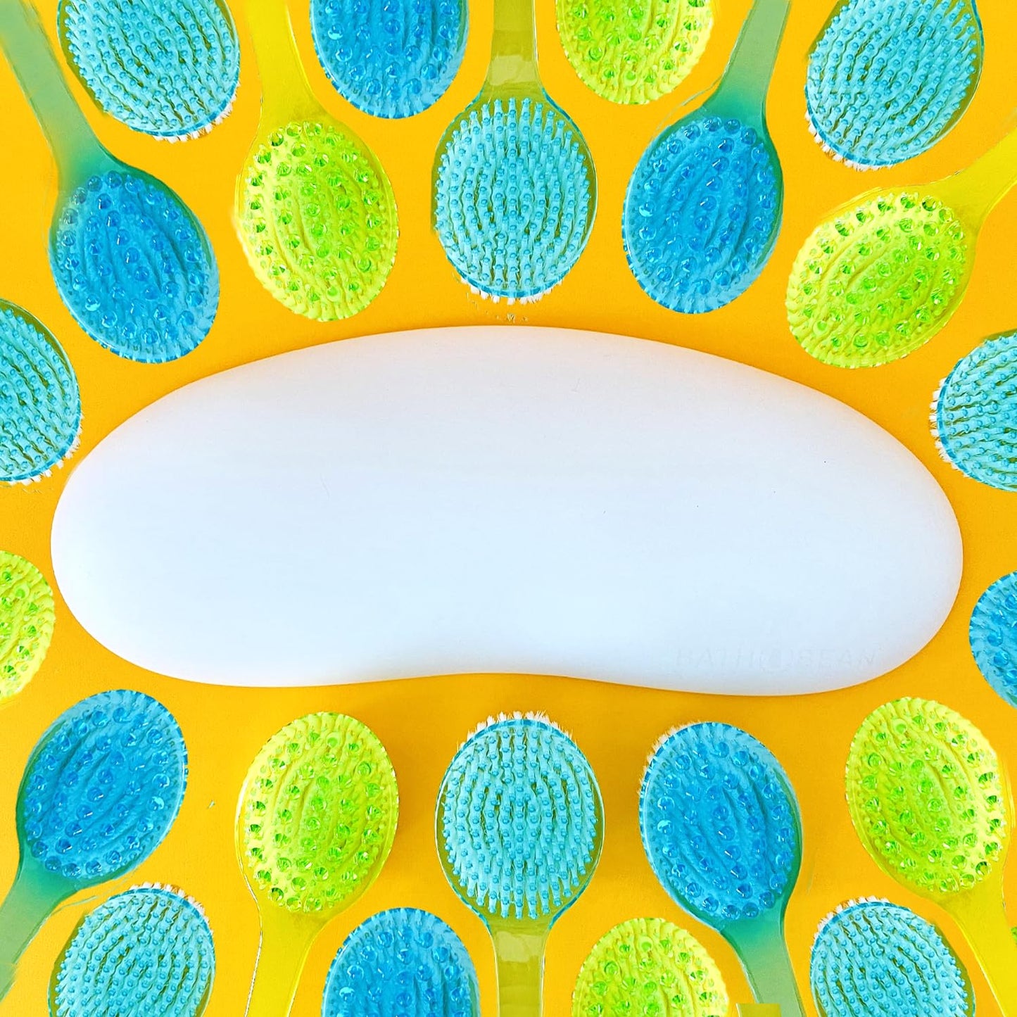 Bath Bean (Frosted Glass)