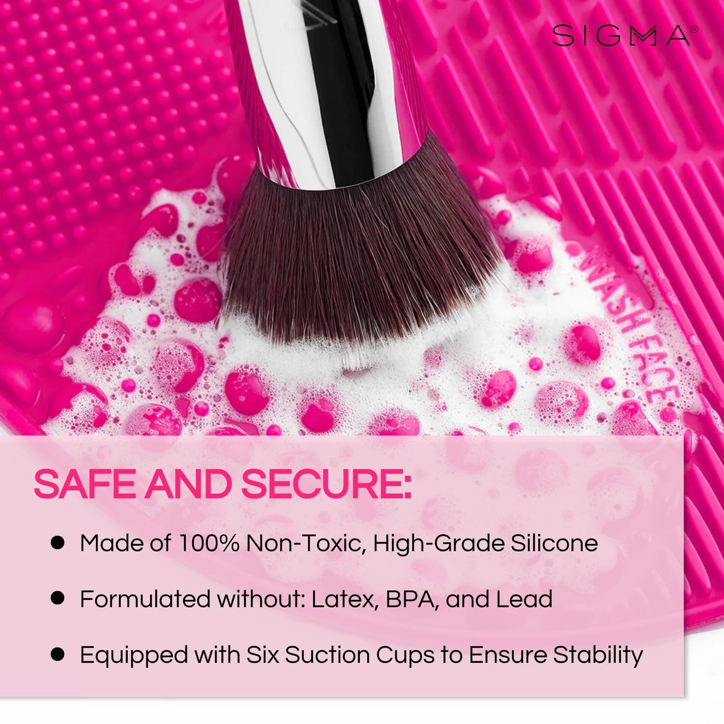 Sigma Beauty Express Brush Cleaning Mat