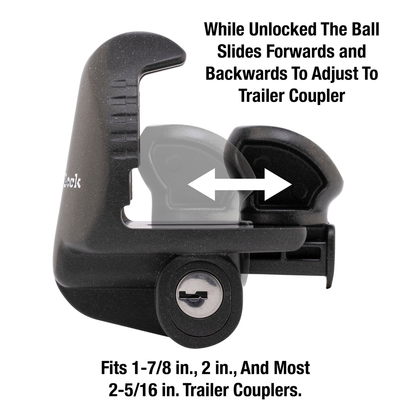 Master Lock 379ATPY Universal Trailer Coupler Lock