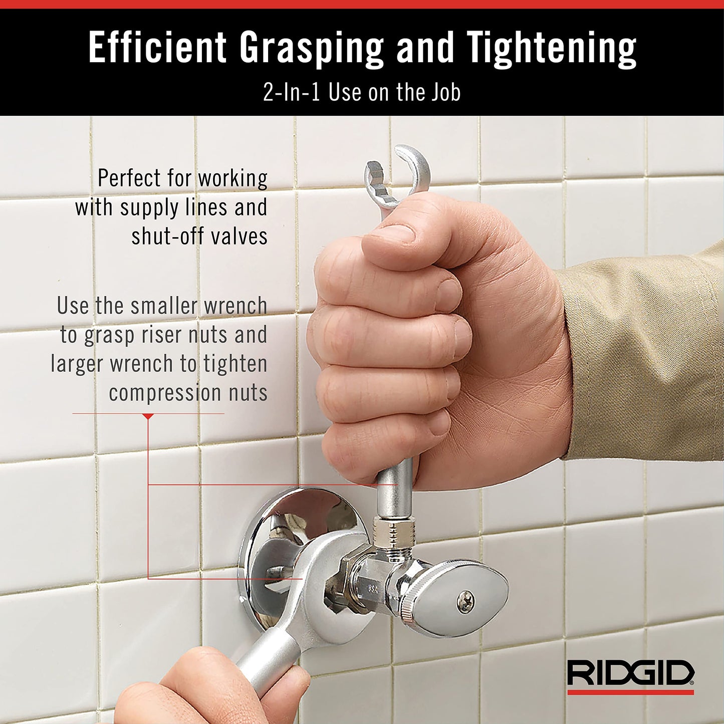 Ridgid Tools 27023 One Stop Wrench