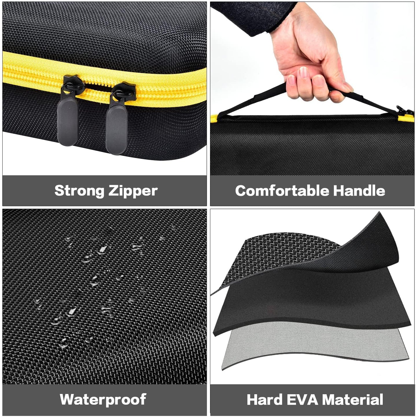 Case Compatible with Klein Tools VDV501-851 VDV500-123 VDV226-110 VDV427-300. Storage Carrying Travel Holder for Cable Tester for Scout Pro 3/ Tracer Probe/Wire Stripper and Accessories (Box Only)