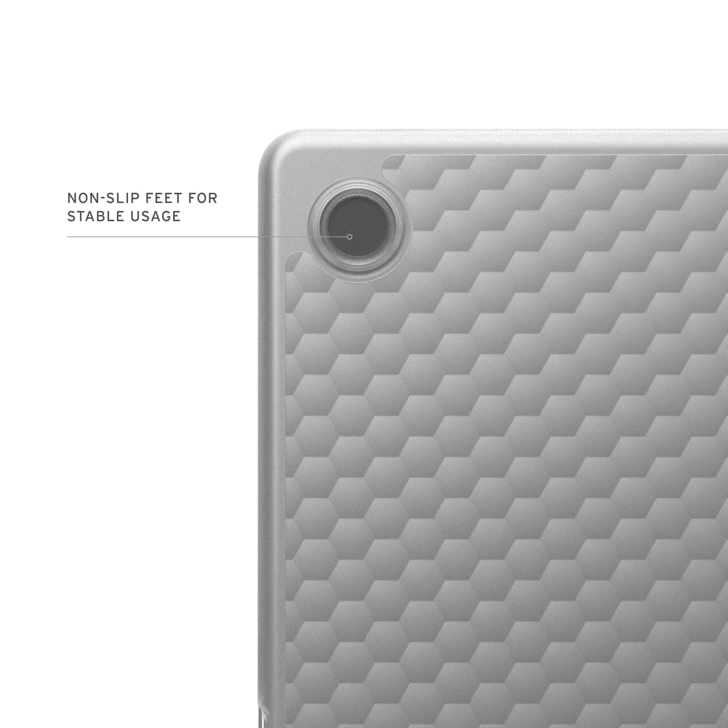 URBAN ARMOR GEAR UAG Designed for MacBook Air 13" M4/M3/M2 2022-2025 (A2681, A3113, A3240) Case - Rugged One Piece Hardshell Transparent Clear Scratch Resistant Protective Cover, Essential Armor Ice