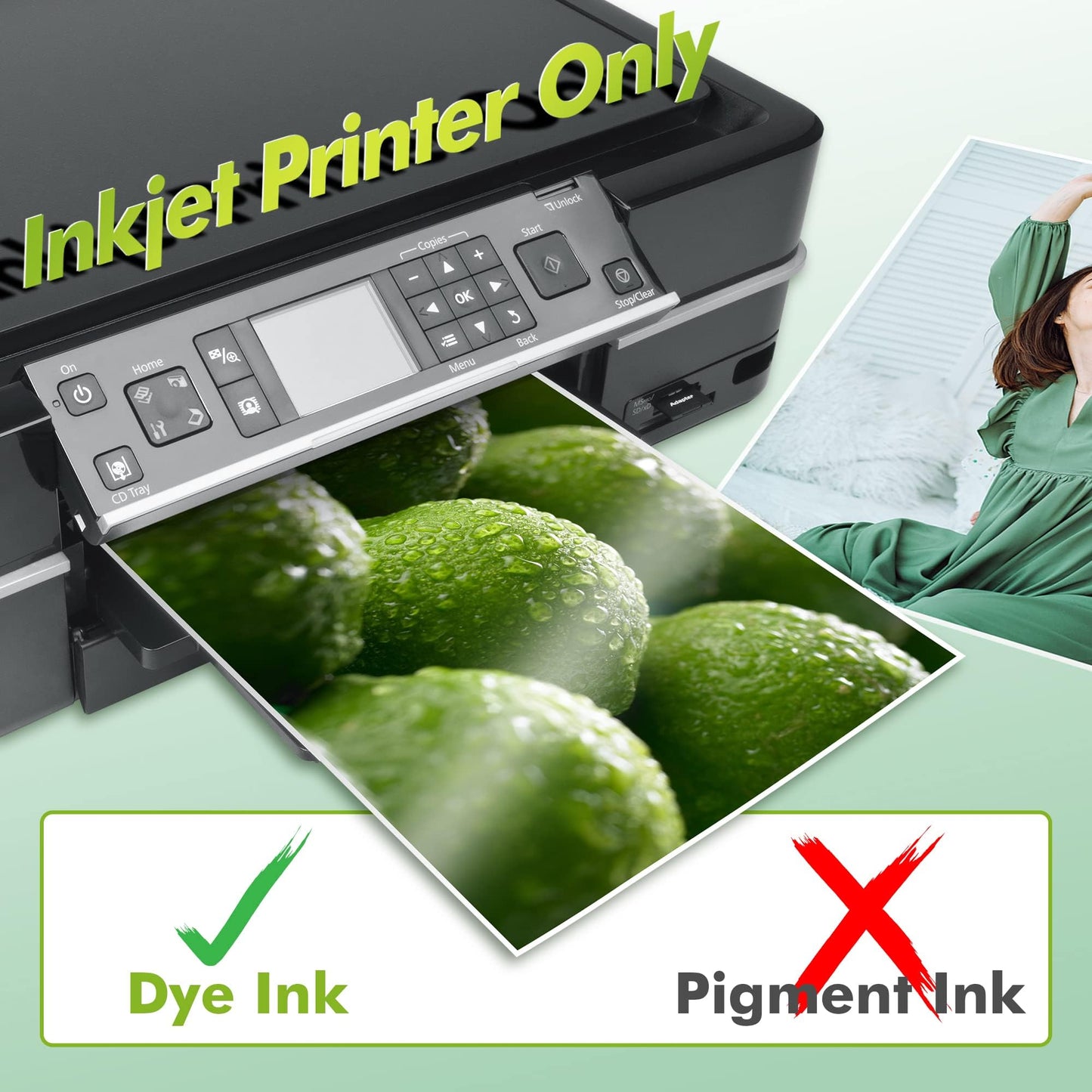Koala Double Side Glossy Photo Paper 11x17 Inches 120gsm 100 Sheets Compatible with Inkjet Printer