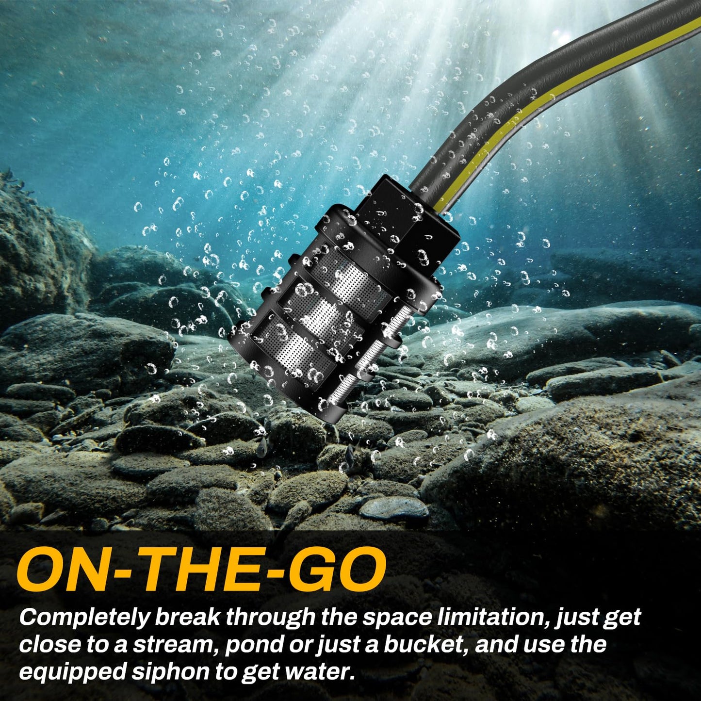 Cordless Pressure Washer for Dewalt 20V Battery 700 PSI Portable Handheld Power Washer with 6-in-1 Nozzle Foam Cannon for Car Floor Fence Wall Cleaning (Battery Not Included)