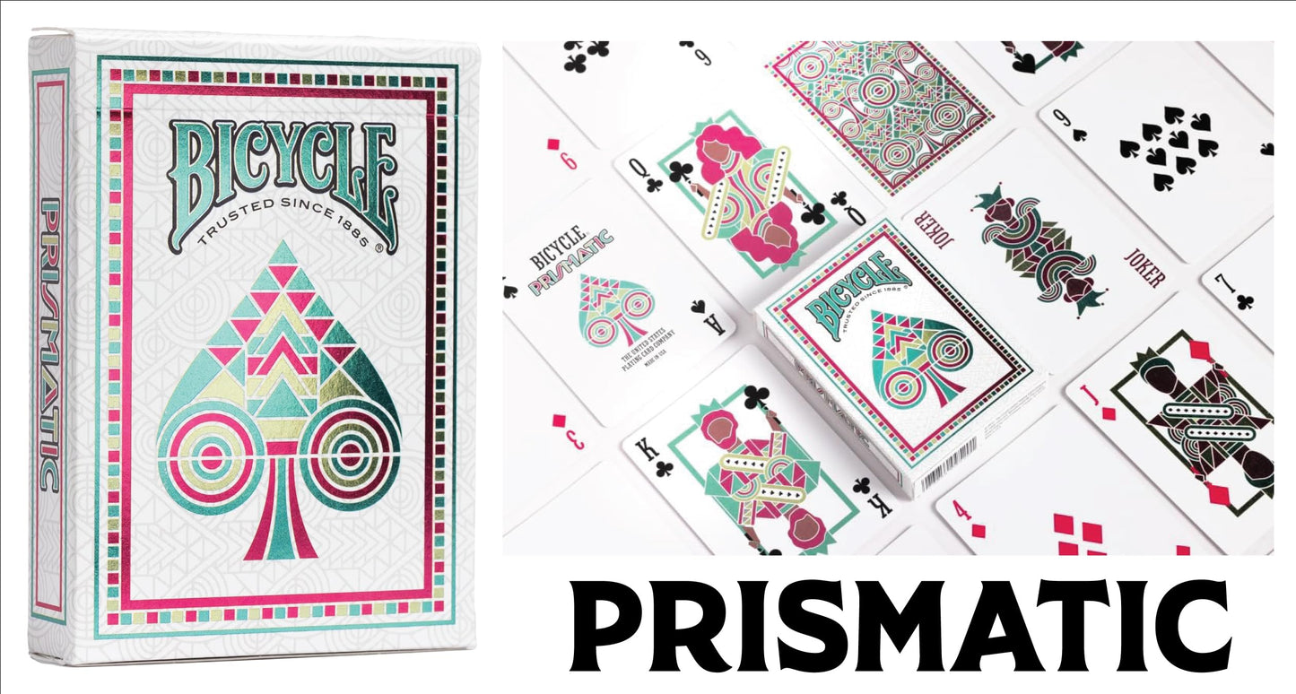 Bicycle Collector's Edition: 6-Deck Bundle Featuring Jacquard, Sea King, Hidden, Cinder, Verbena and Cold Foil Prismatic Decks