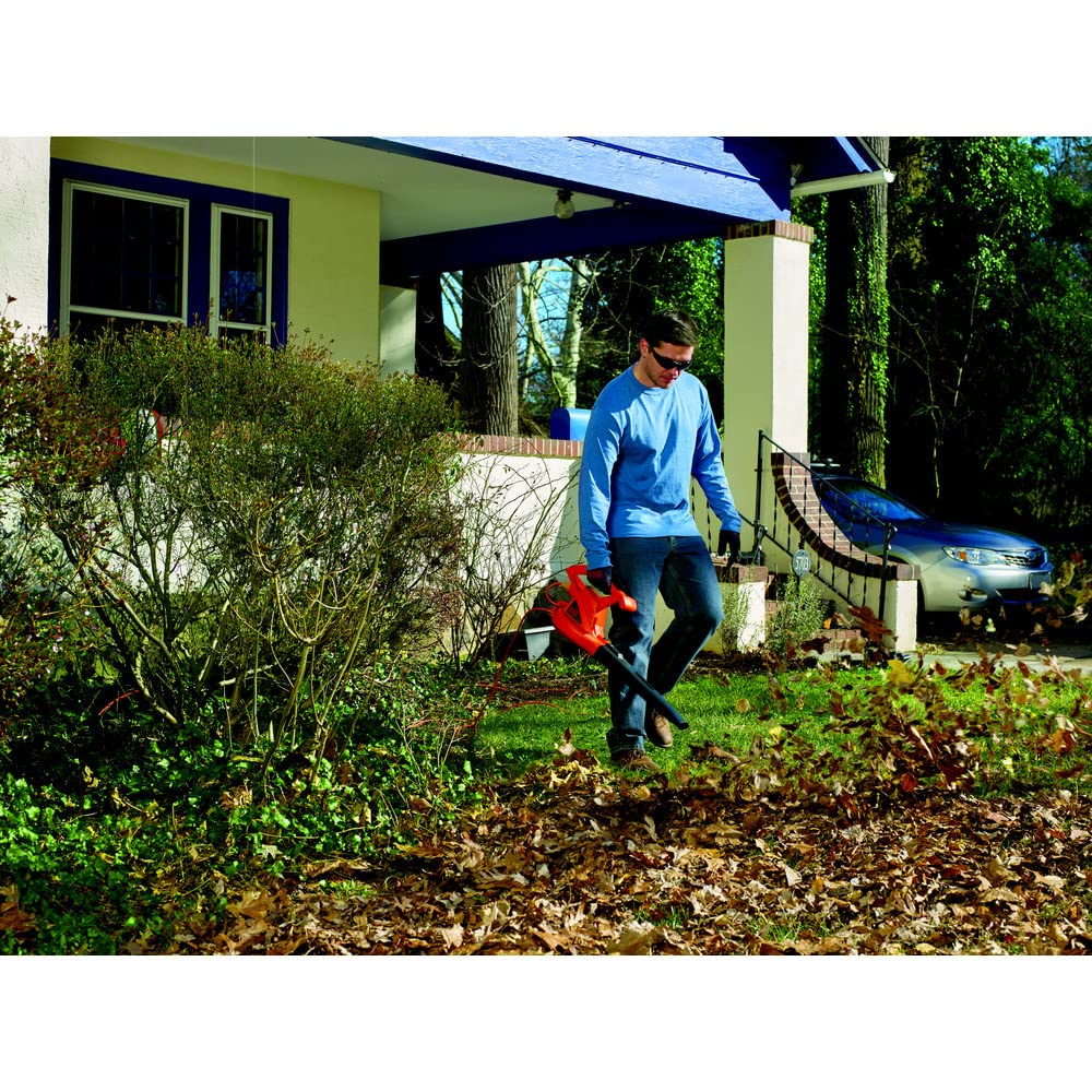 BLACK+DECKER Electric Leaf Blower, 7-Amp (LB700)