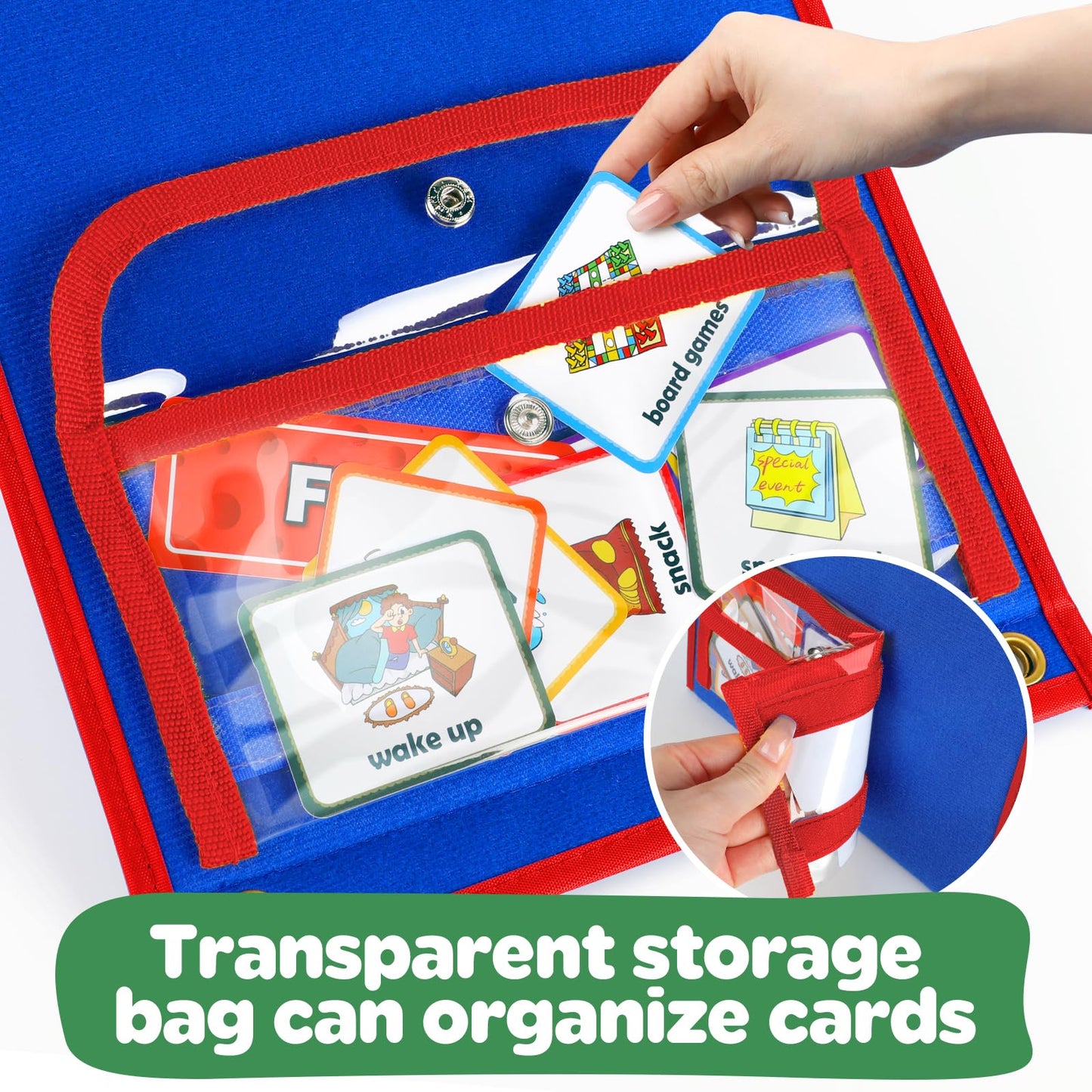 Torlam Visual Schedule for Kids Chore Chart, Morning Bedtime Routine Chart for Toddlers, Responsibility Daily Schedule Board Communication Cards Autism Learning Materials for Home School, 86 Cards