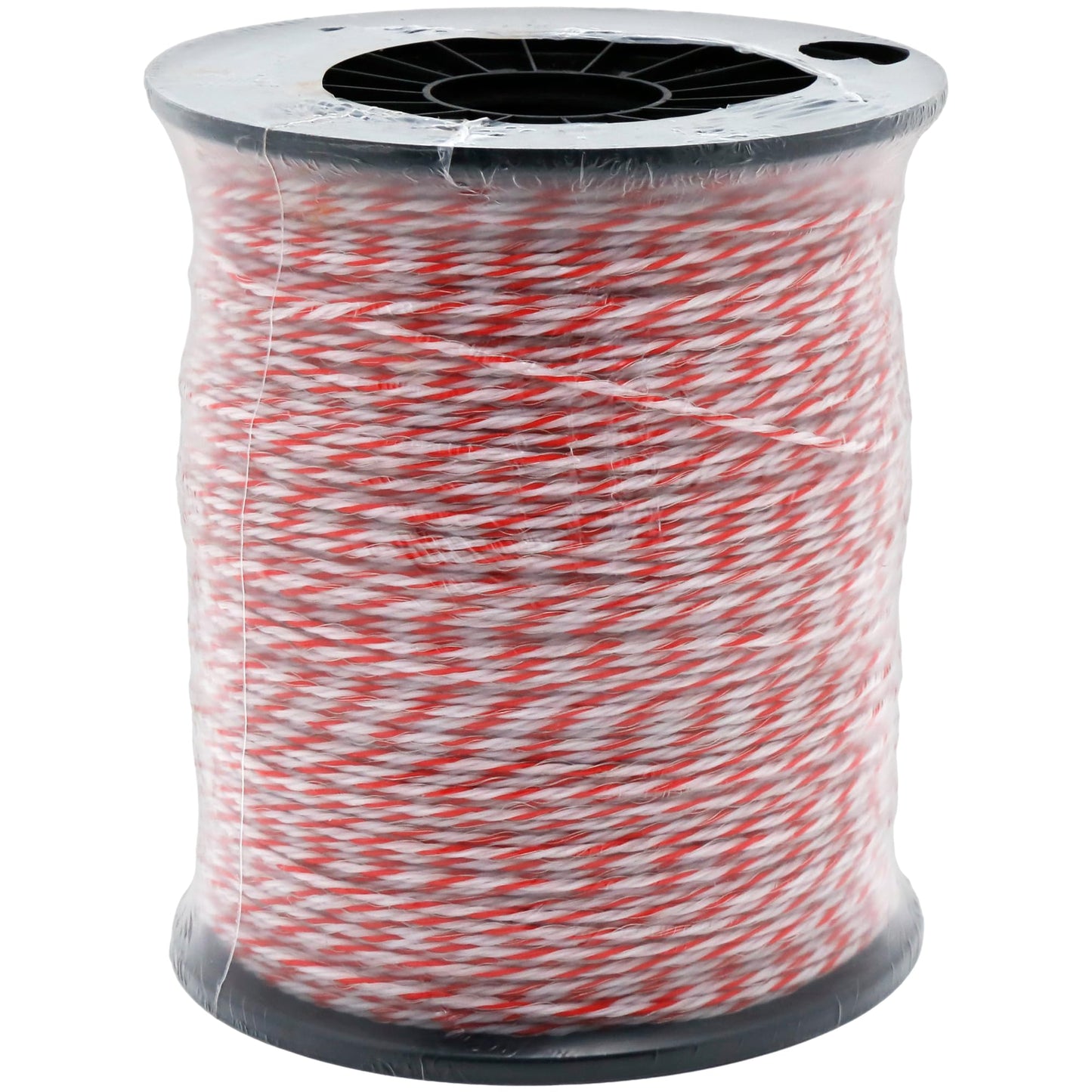 Electric Fence Polywire 1640 Feet 500 Meters, 9 Stainless Steel Strands for High Conductivity, UV & Rust Resistant Portable Electric Fencing Rope for Livestock, Horses, Goats, Dogs, Wildlife Control