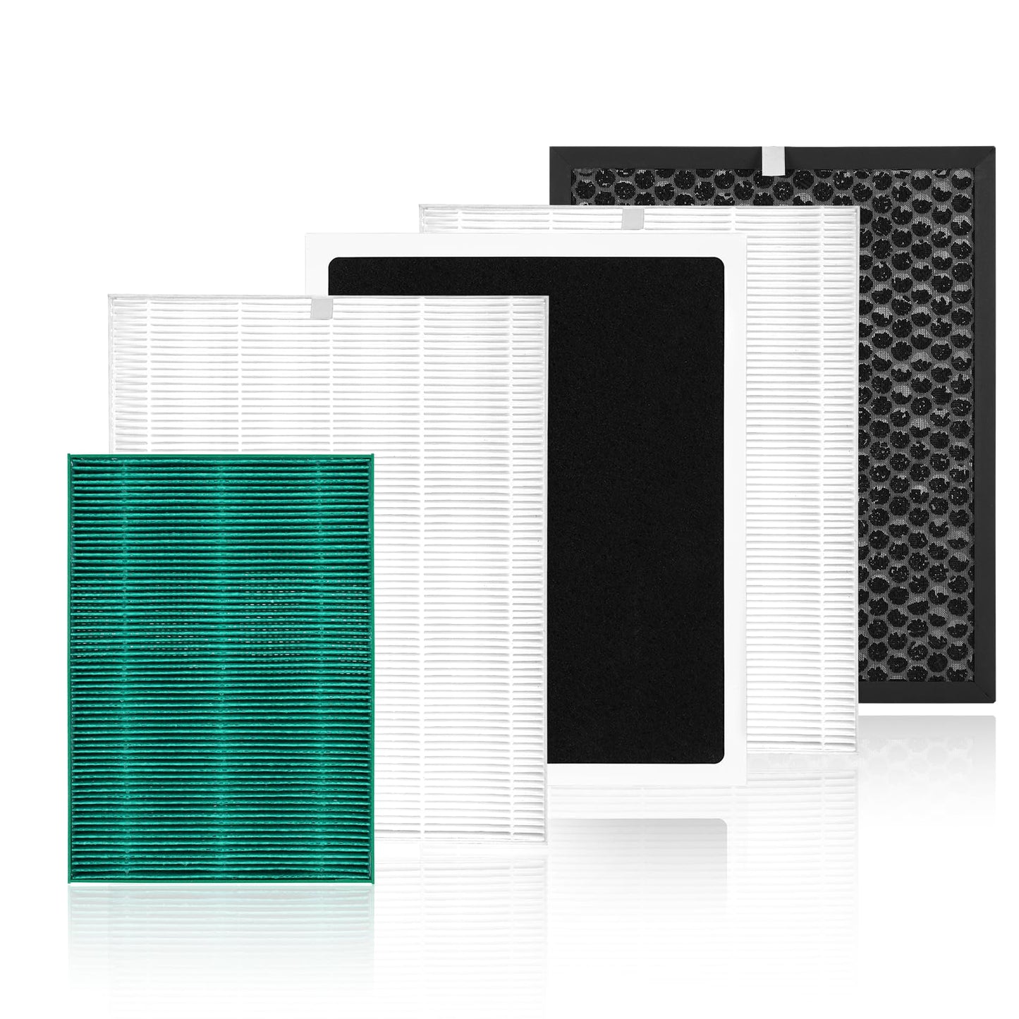 Vikua PR50 Replacement Filter Pack Compatible with Brondell Revive PR50-W PR50-B Air Purifier & Humidifier 2-in-1