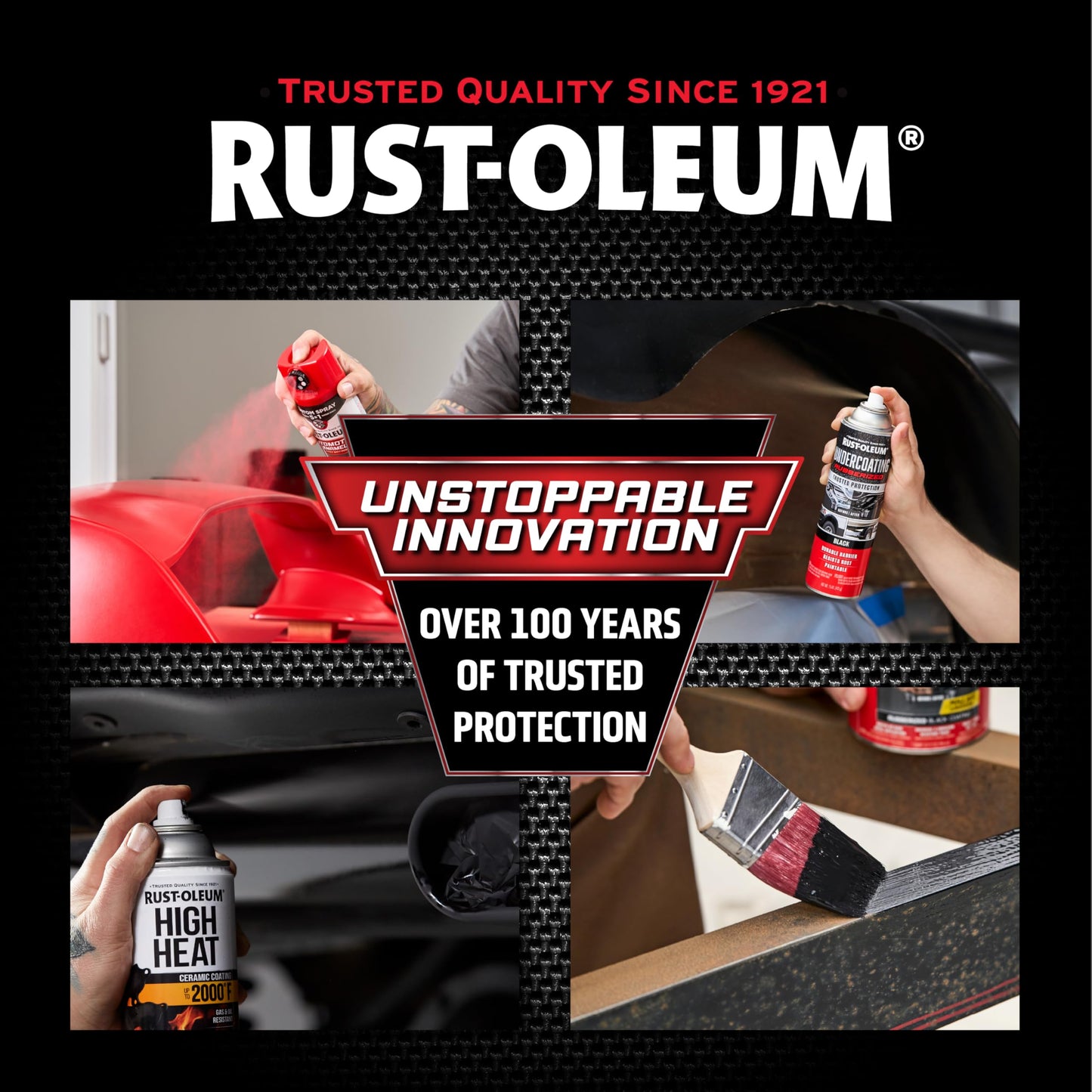 Rust-Oleum 248903 12-Ounce 2000 Degree, Flat Black Automotive High Heat Spray Paint, 12 Ounce (Pack of 1), 11 Fl Oz