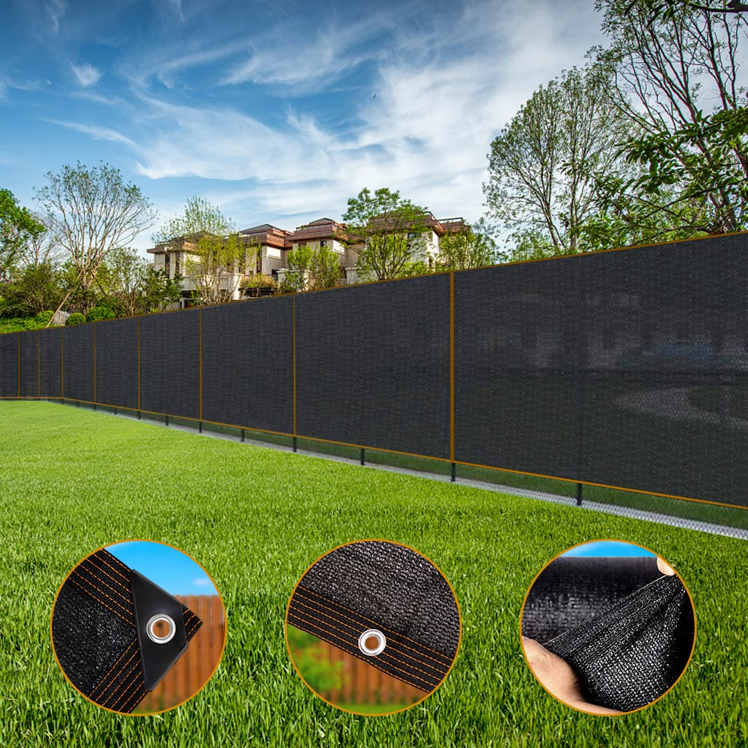 Shade Cloth with Grommets,Outdoor Sun Shade Awning,Garden Shade Netting for Plants Cover Greenhouse Patio Dog Kennel Chicken Coop(6.5x20FT)