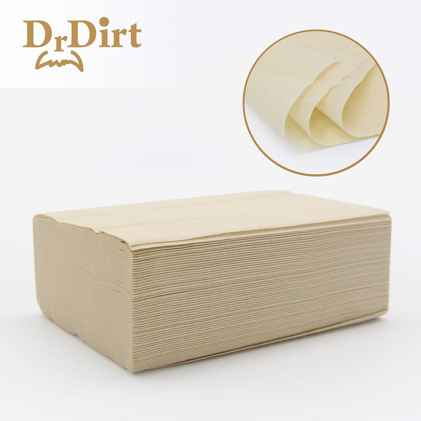 Dr.Dirt Bamboo Facial Tissues 27 Packs 110 tissues per Box with 3 Storage Boxes Soft Eco-Friendly Natural Simple Design