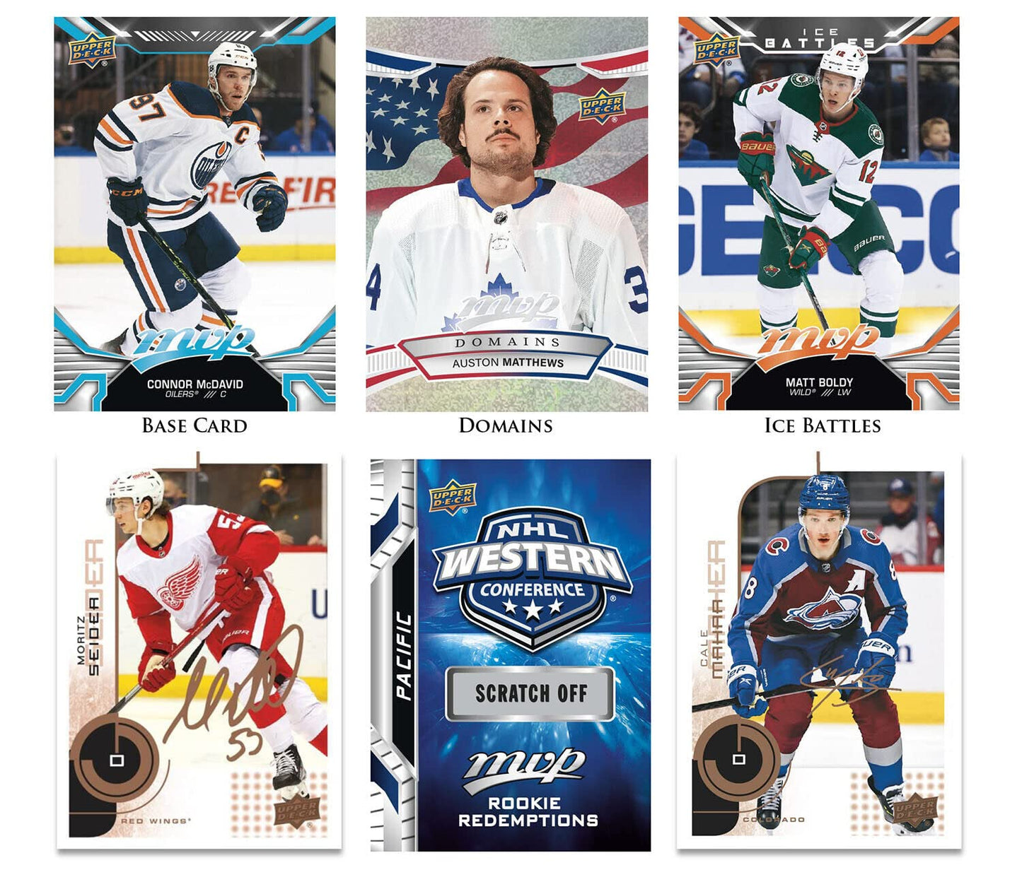 Upper Deck 2022-23 MVP Hockey Blaster Box (15 Packs of Hockey Cards)