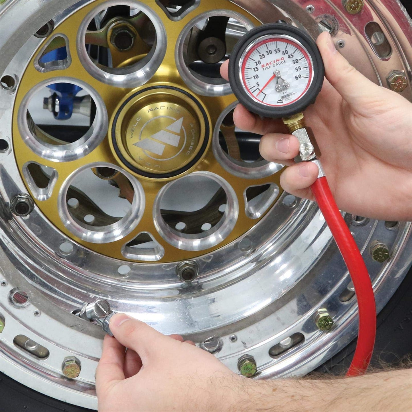 Longacre 50417 (0-60 PSI) Tire Pressure Gauge