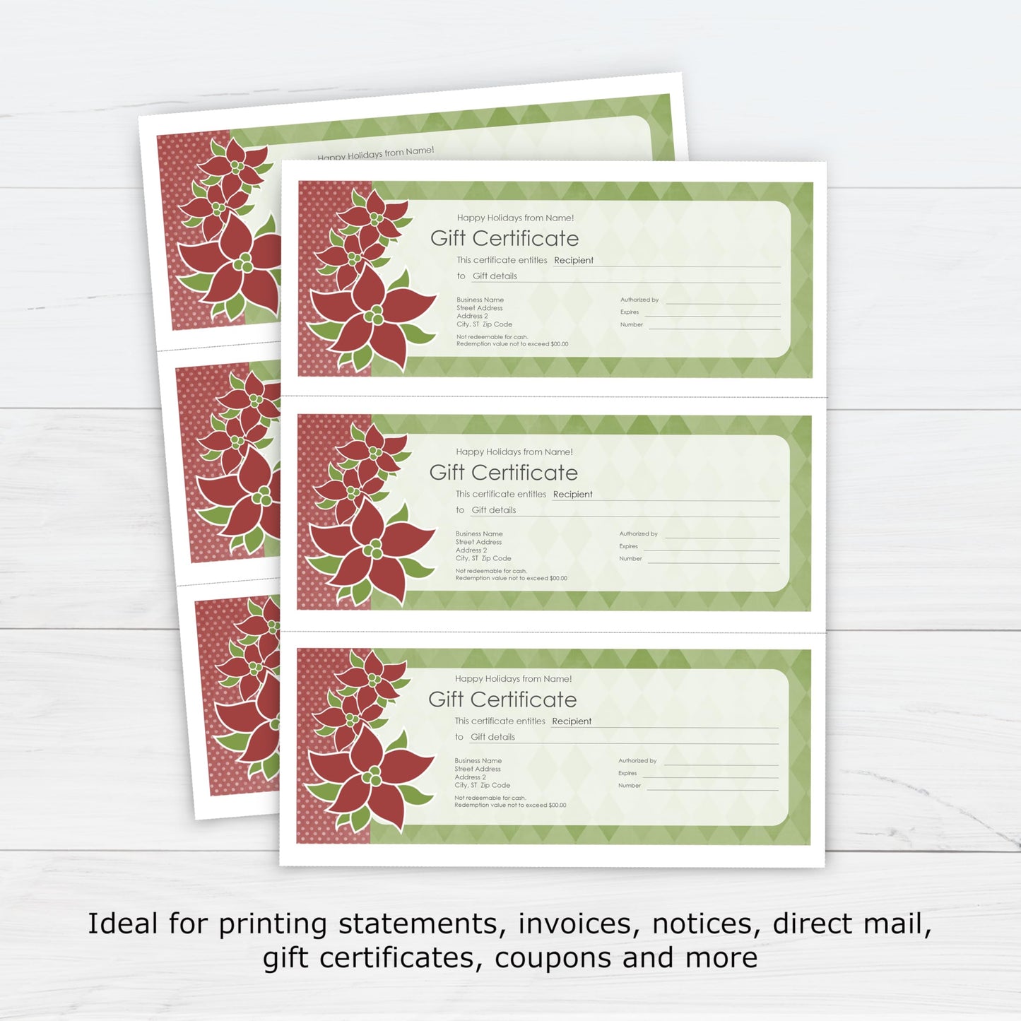 Printworks Professional Office Paper, Perforated 3-2/3-Inch and 7-1/3-Inch from Bottom, 8-1/2 x 11 Inches, 24-Lb, 500 per Ream (04122)