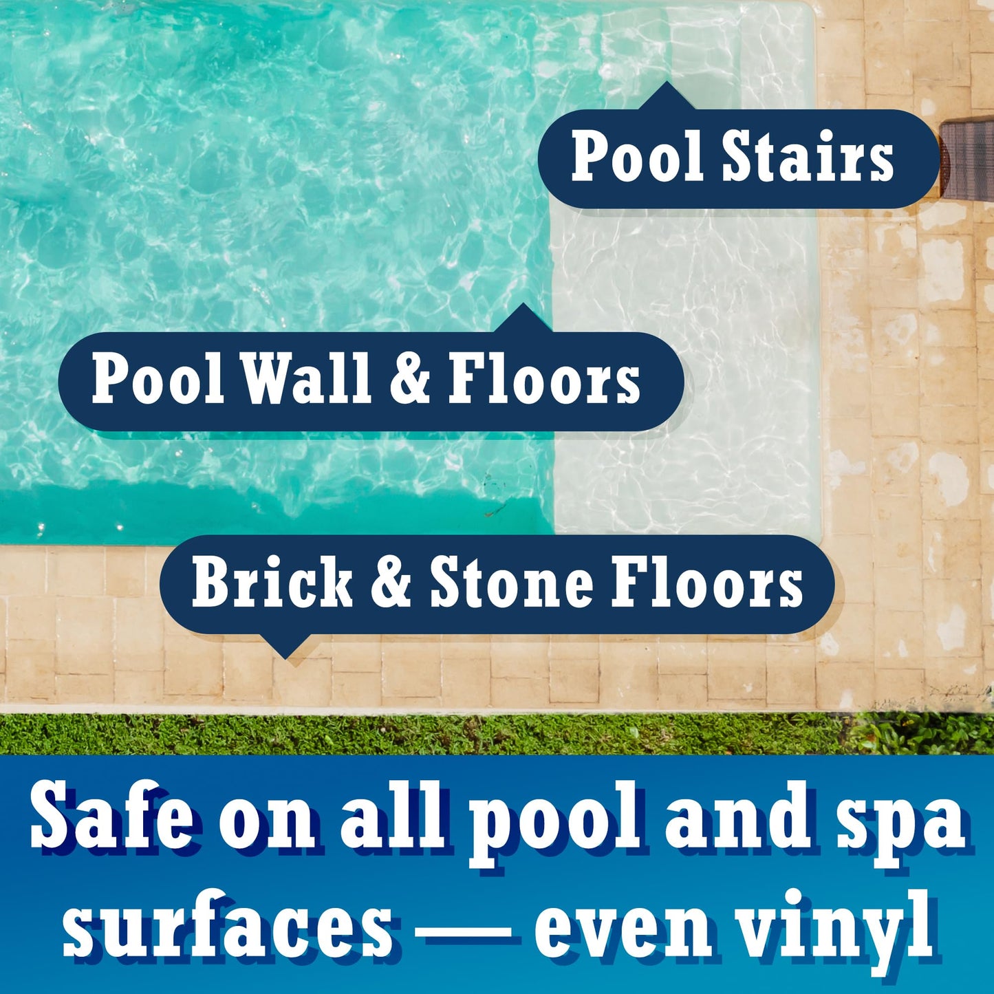 Blue Wave NA315 Brush Around 360-Degree Wall and Floor Pool Brush