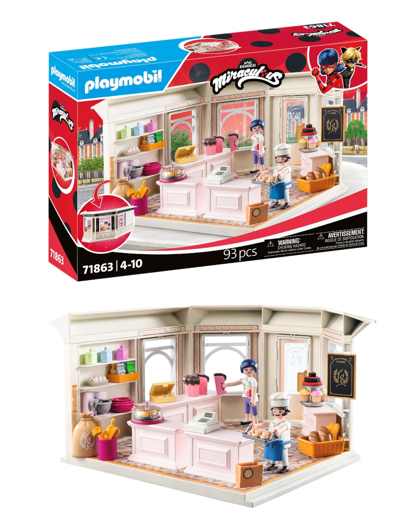 PLAYMOBIL Miraculous: French Bakery