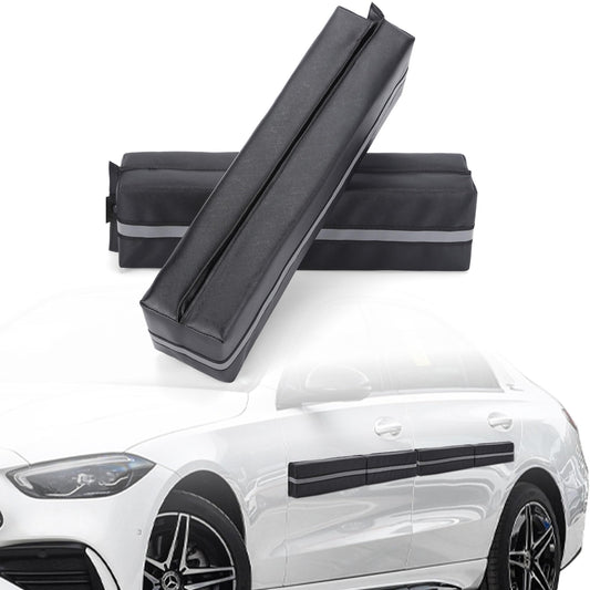 Magnetic Car Door Dent Protector,Removable Car Door Guard - Prevents Dents and Scratches for Vehicles (Black)