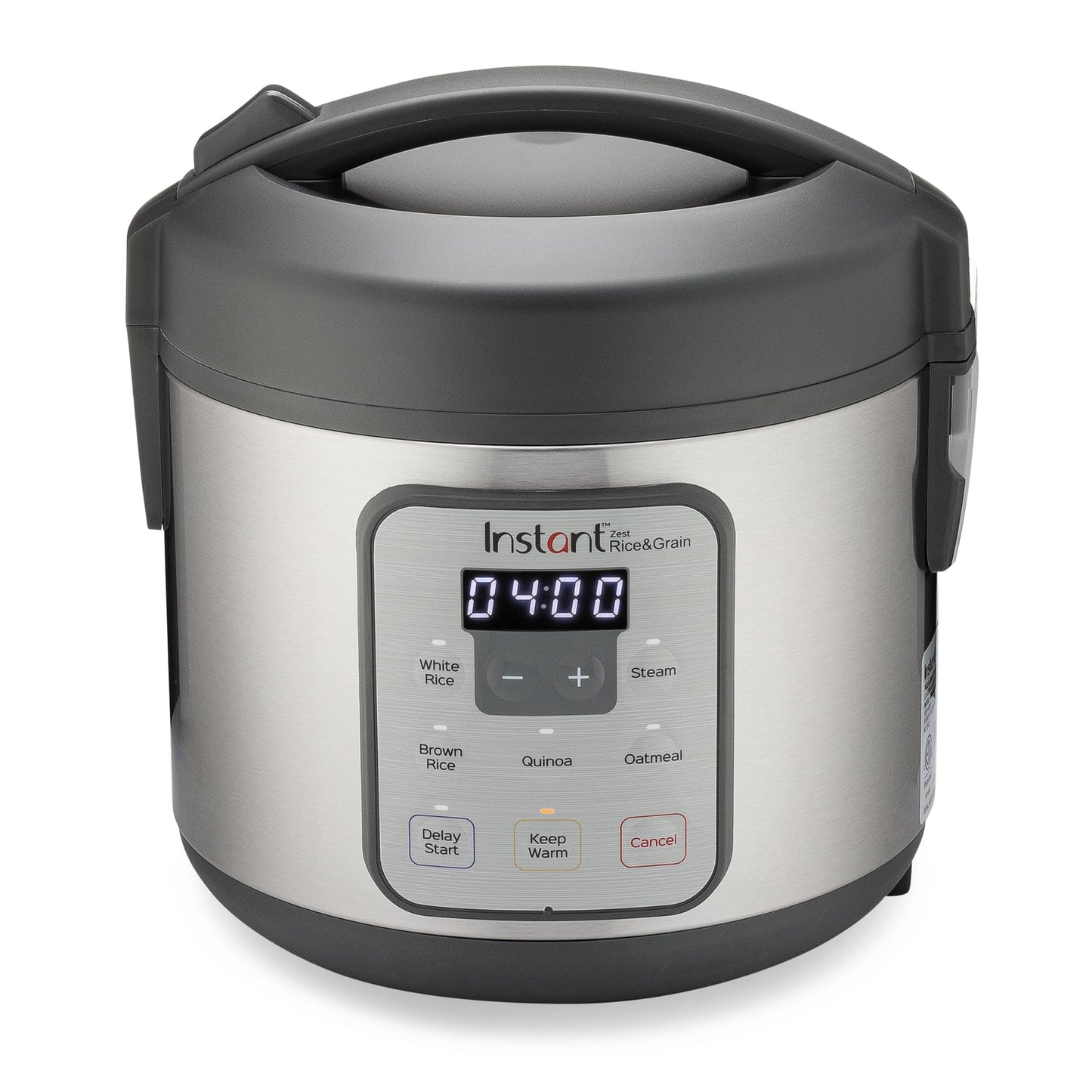 Instant Zest 8 Cup Rice Cooker, Steamer, Cooks Rice, Grains, Quinoa and Oatmeal, No Pressure Cooking Functionality