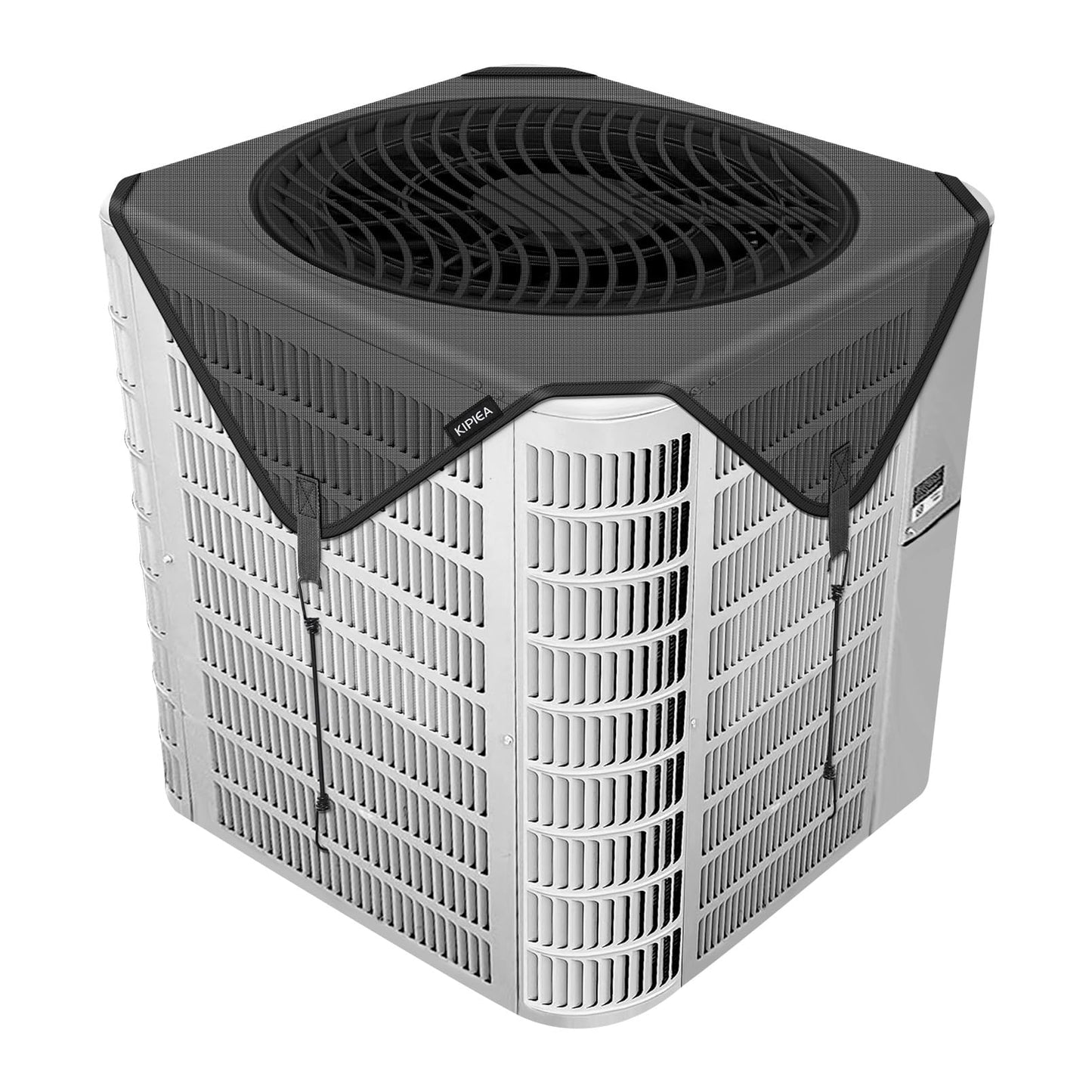 Kipiea Central Air Conditioner Mesh Covers for Outside Units, Top Universal Upgrade Mesh Outdoor AC Unit Cover Defender for All Seasons (36" x 36")