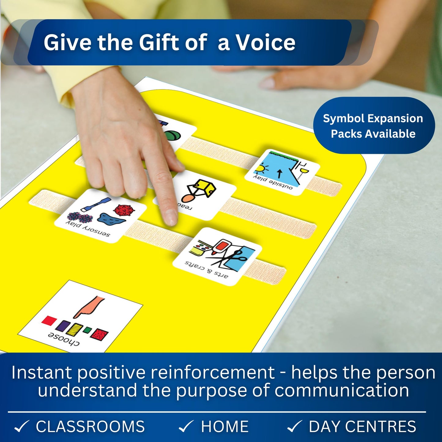 Activity Choice Board Nonverbal Communication – Visual Schedule for Kids -16 x Autism Communication Cards – Special Education Classroom Must Haves