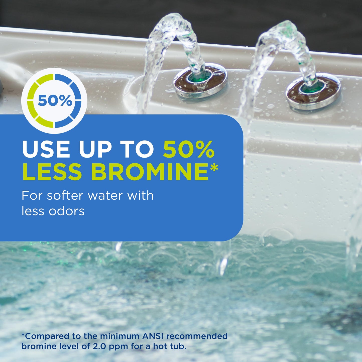 FROG Serene Mineral Replacement Cartridge for Hot Tubs for use only with FROG Serene in-Line and Floating Sanitizing Systems for Spas up to 600 gallons, Quick and Easy Hot Tub Sanitizer