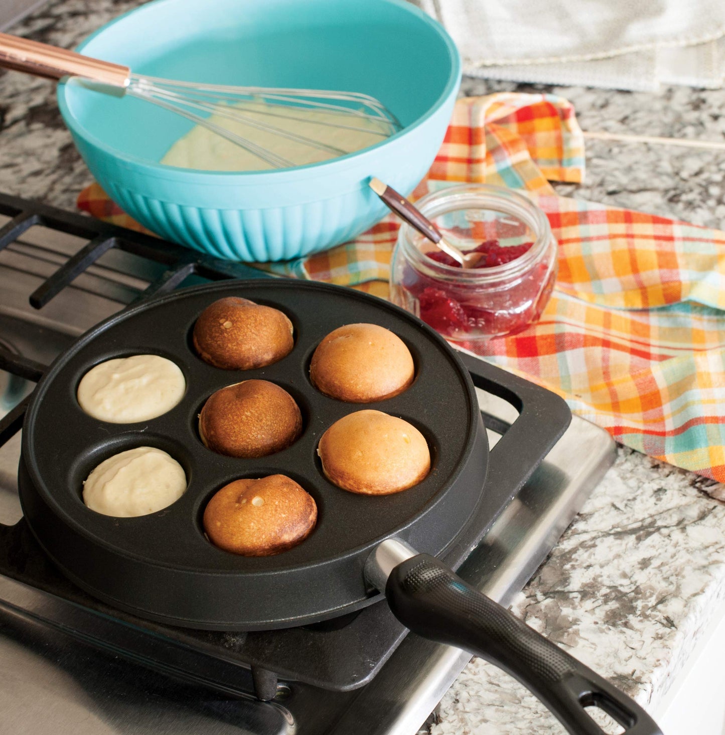 Nordic Ware Danish Ebleskiver Iron