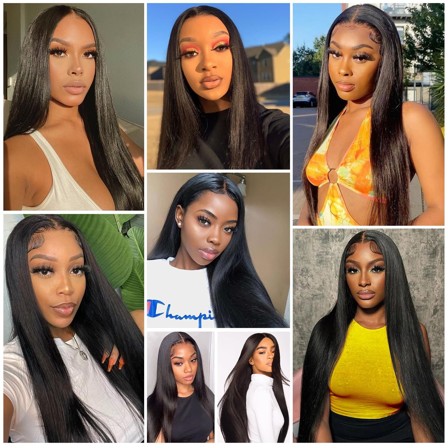 12A Human Hair Bundles 18 20 22 Inch Straight Bundles 100% Unprocessed Brazilian Virgin Weave Bundles 3 Bundles Double Weft Raw Remy Human Hair Extensions (18 20 22 Inch) Natural Black