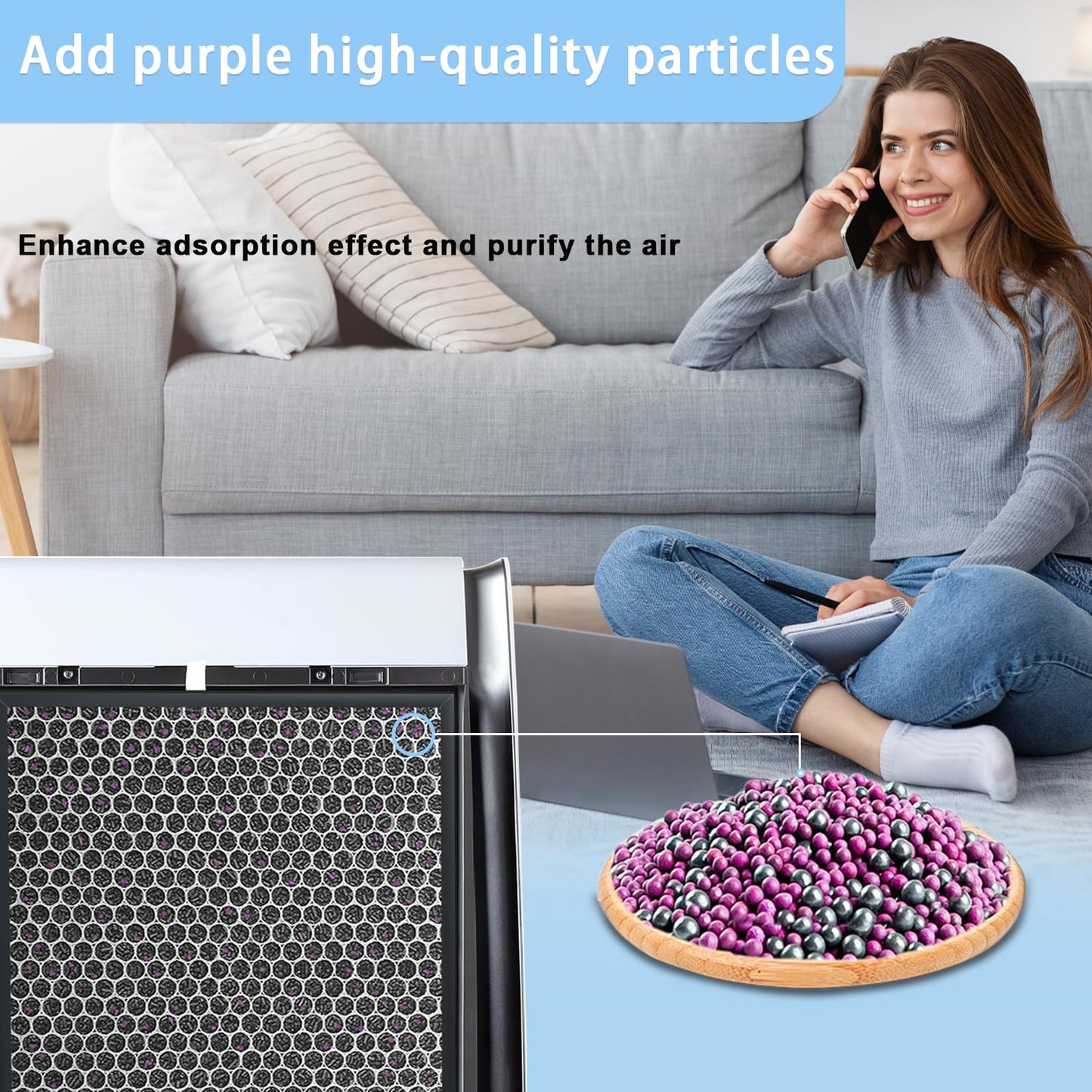 Amboseli 3000 Replacement Filters,2 Filter, 2 Activated Carbn and 6 Extra Carbn Pre-Filters