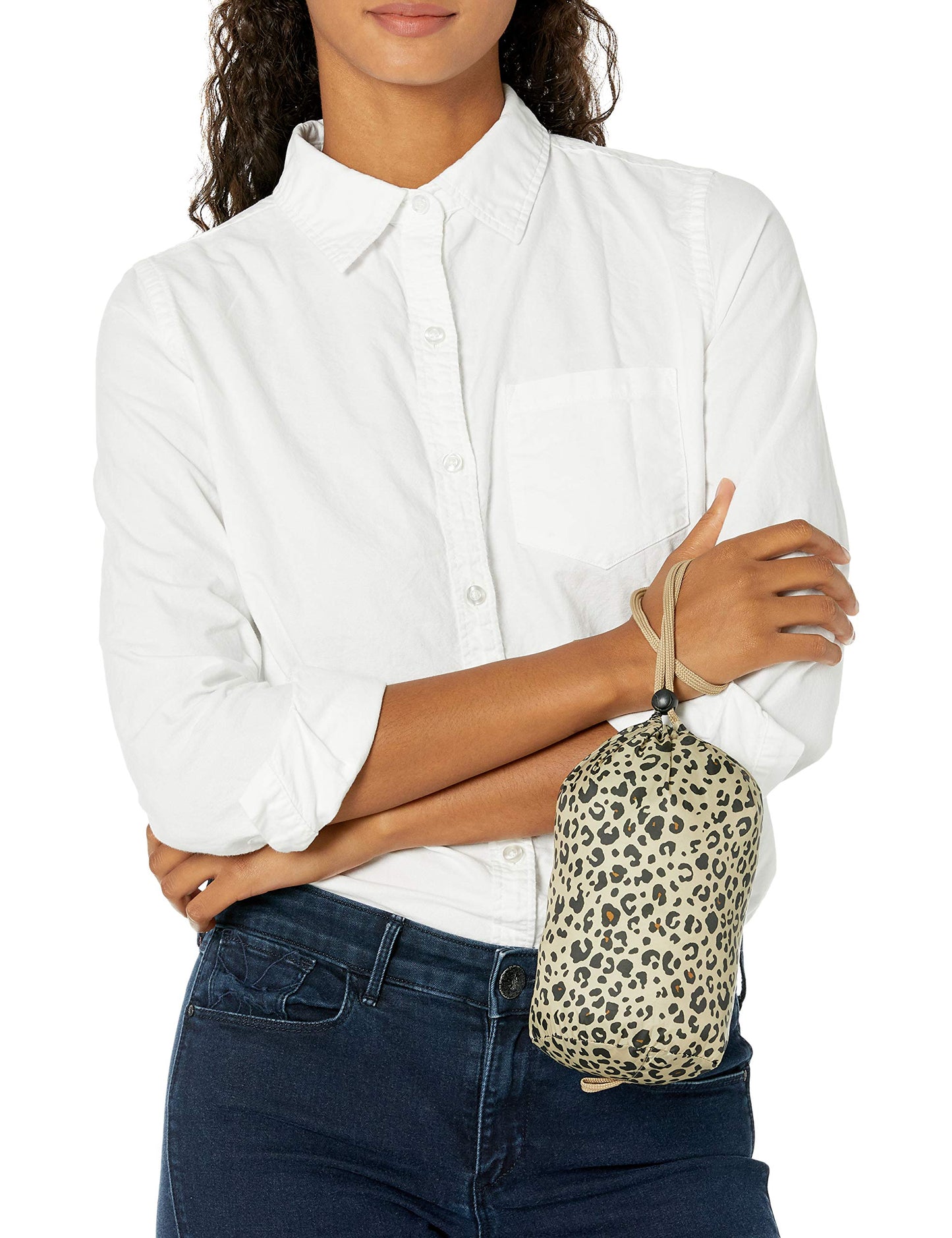 Amazon Essentials Women's Lightweight Water-Resistant Packable Puffer Vest, Animal, X-Large