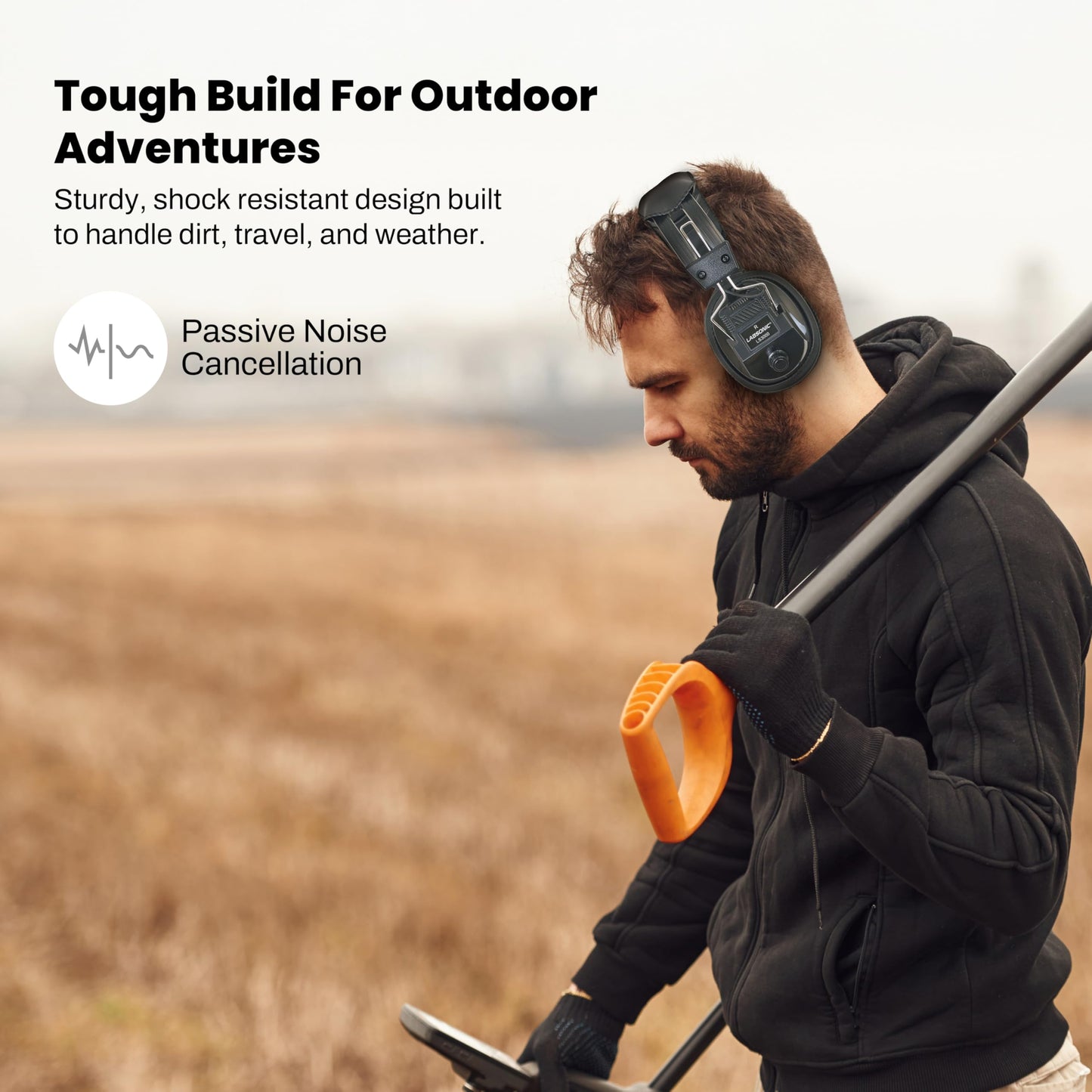 Fisher Stereo Headphones, Black