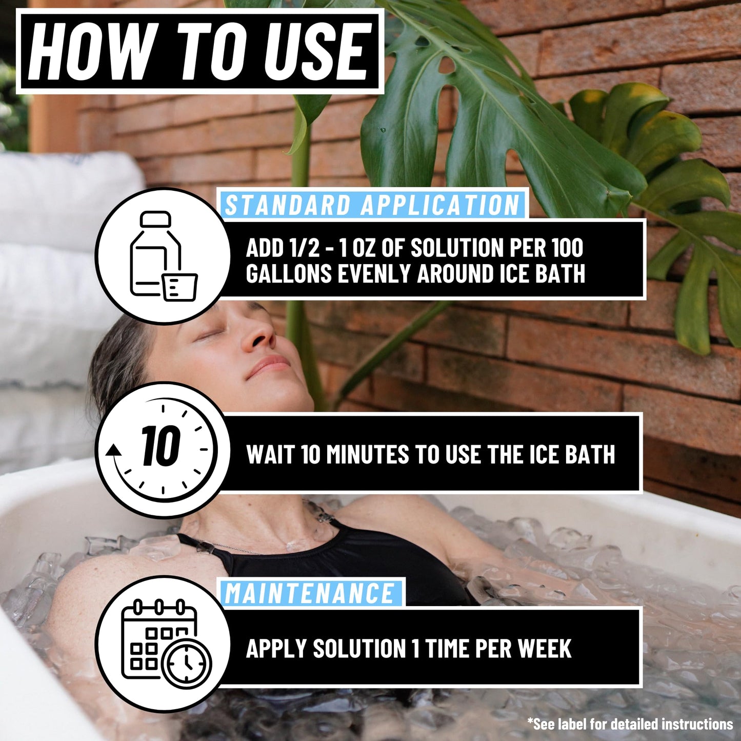 BubbyShine, 5in1 Weekly Cold Plunge Water Treatment - Cold Plunge Cleaner, Ice Bath Cleaner, Water Stabilizer For Cold Plunge Ice Pod, Clarifier Softener, Cold Plunge Accessories, Ice Bath Accessories