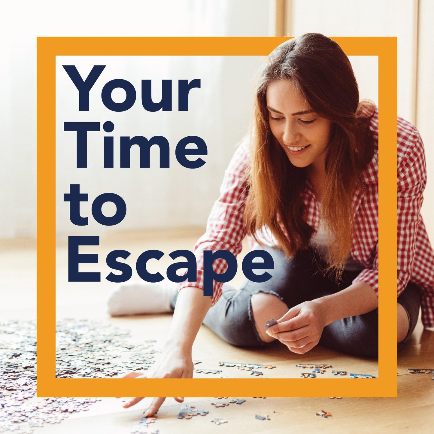 Bits and Pieces - Value Set of Three (3)- 300 pc Summer in The Village, Fishing by A Covered Bridge, Camping Close to Home Jigsaw Puzzle for Adults by Artist Oleg Gavrilov