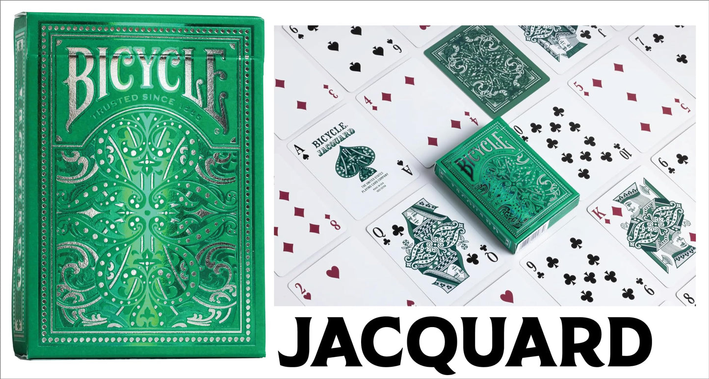 Bicycle Collector's Edition: 6-Deck Bundle Featuring Jacquard, Sea King, Hidden, Cinder, Verbena and Cold Foil Prismatic Decks