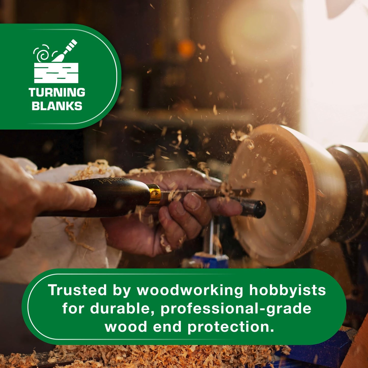 ANCHORSEAL 2 Hybrid Log & Lumber end grain sealer (1 Gallon) - Water-based wax & polymer prevents up to 90% of end checking (drying splits) on cut ends. Green wood sealer for turning blanks & bowls. … (1 Gallon)