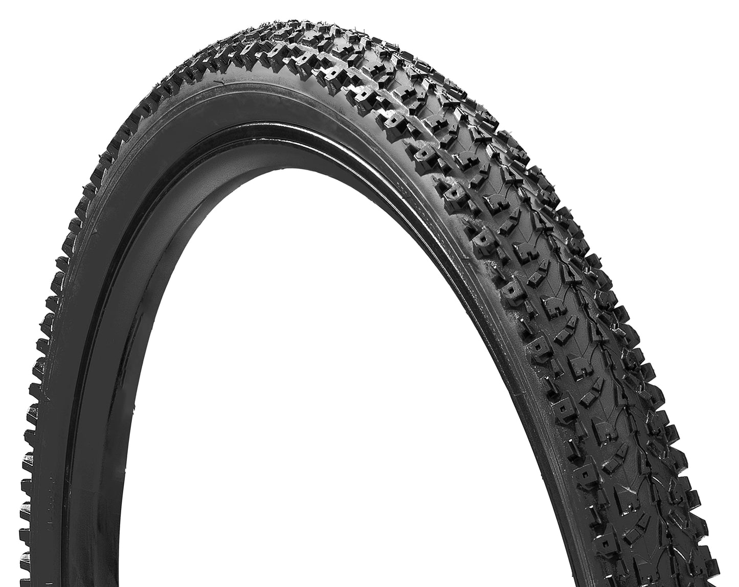 Schwinn Replacement Bike Tire, 27.5" x 2.10" Mountain Bike Tire, High Traction Knobs, Puncture Guard, Fits Internal Rim Widths 19mm-29mm, PSI Range 35 to 65