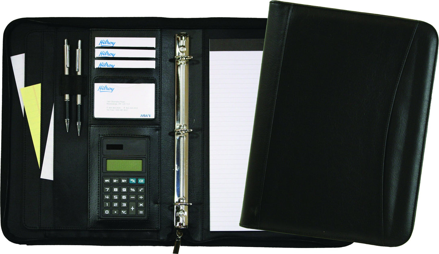 Hilroy 1-Inch Executive Binder, 10-1/4" x 13-3/8", Black (29444)