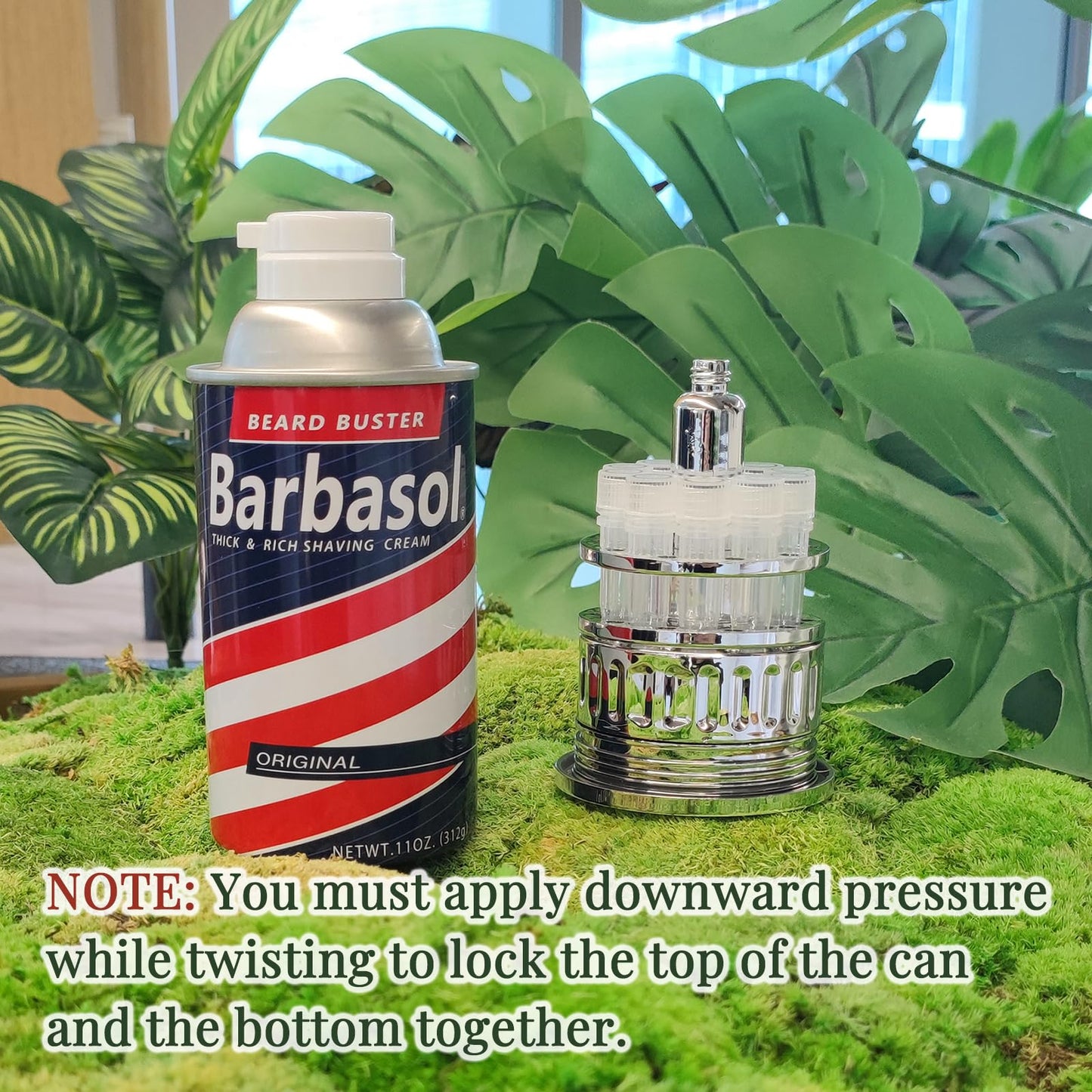 Dinosaur DNA Can Freezer Jar Canister with Metal Rack and Test Tube Dinasaur DNA Props Cryo for Dinosaur Fans and Movie Collectors for Party Decoration Birthday Christmas Gifts