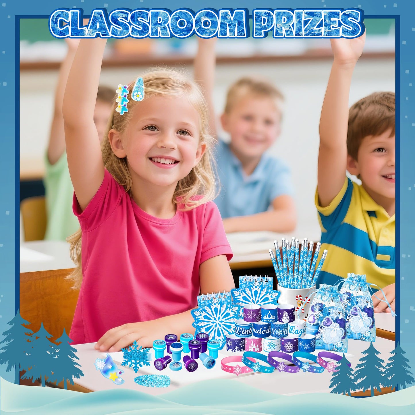 126 Pcs Frozen Party Favors Birthday Supplies for Girls Kids, Gift Bags Frozen Filler Goodie Bag Stuffers Frozen Birthday Party Supplies