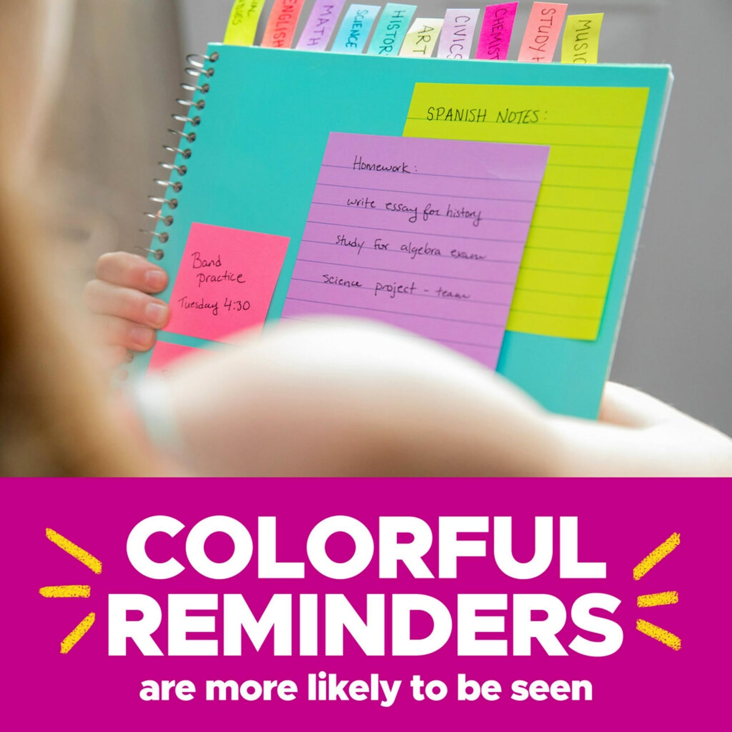 Post-it Pop-up Notes, 3x3 in, 18 Pads, America's #1 Favorite Sticky Notes, Poptimistic Collection, Bright Colors (Pink, Orange, Blue), Clean Removal, Recyclable (R330-18CTCP)
