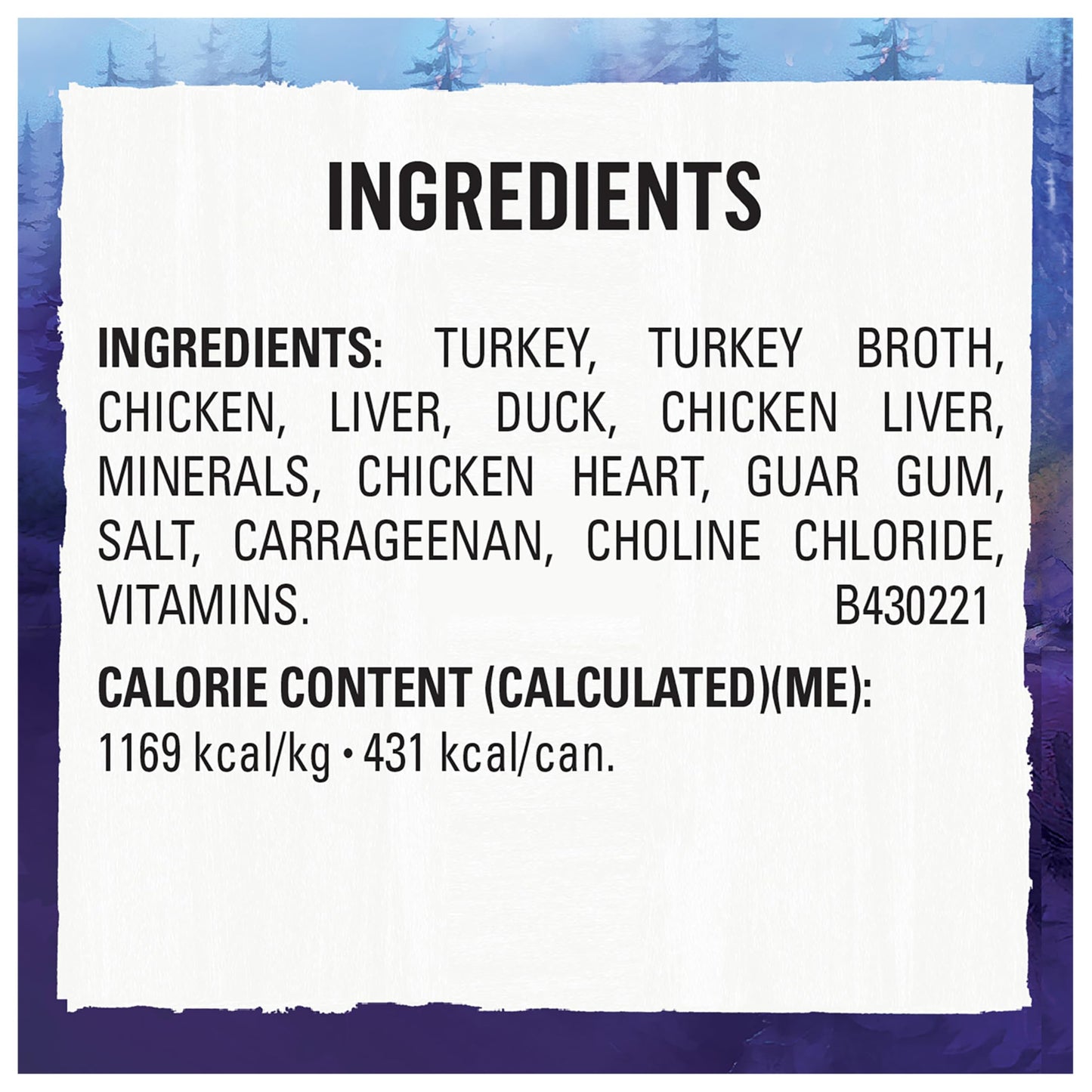 Beyond Wild Wet Dog Food, Turkey, Liver & Duck Recipe - 368 g Can (12 Pack)