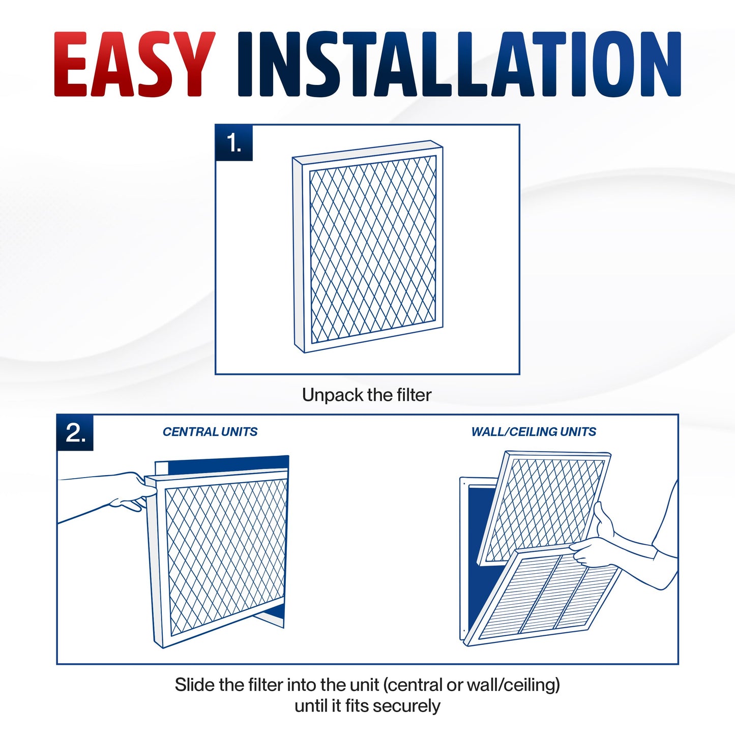 18x20x1 Electrostatic Air Filter, MERV 8, Washable, Reusable Furnace AC/HVAC Filter, Energy Saving, Easy to Clean, Long-Lasting by LifeSupplyUSA