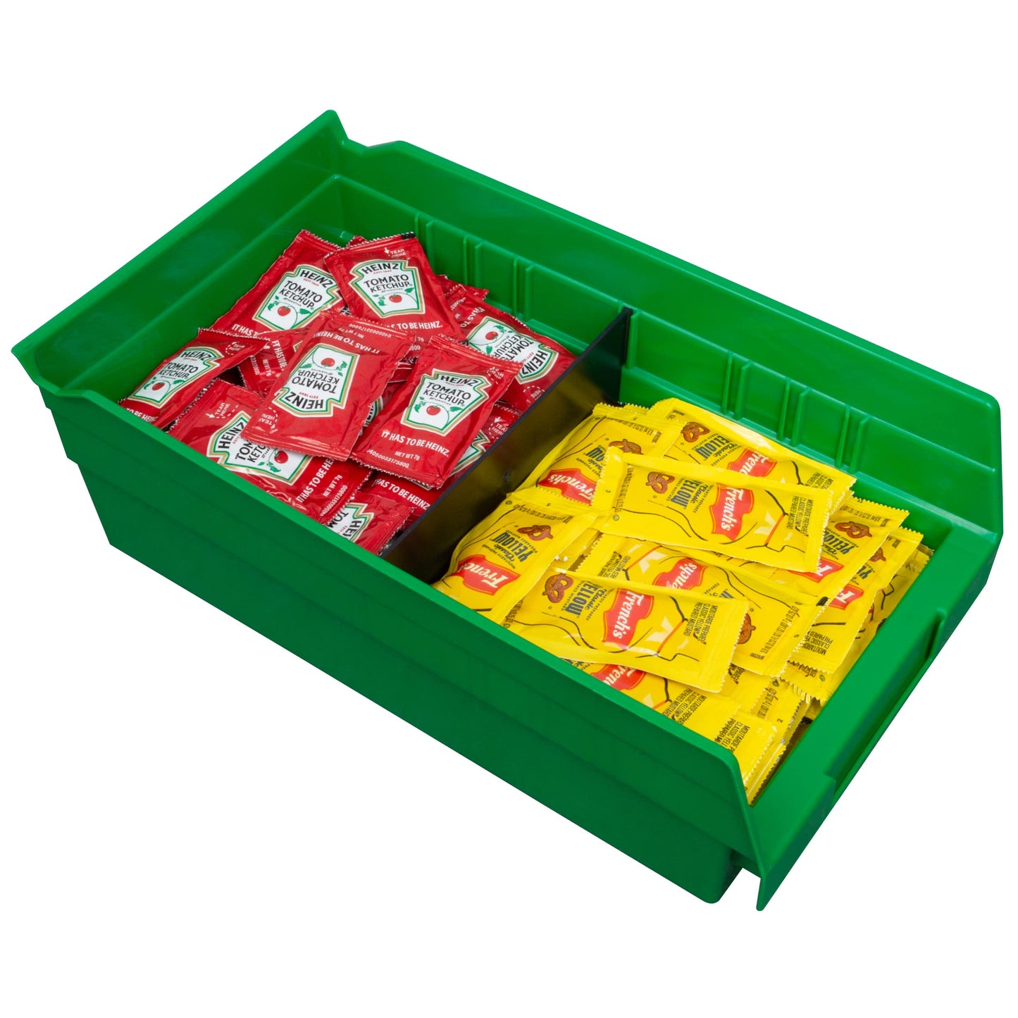 Akro-Mils 40130 Width Divider for 30130, 30138, or 30164 Shelf Bins Black, 24-Pack